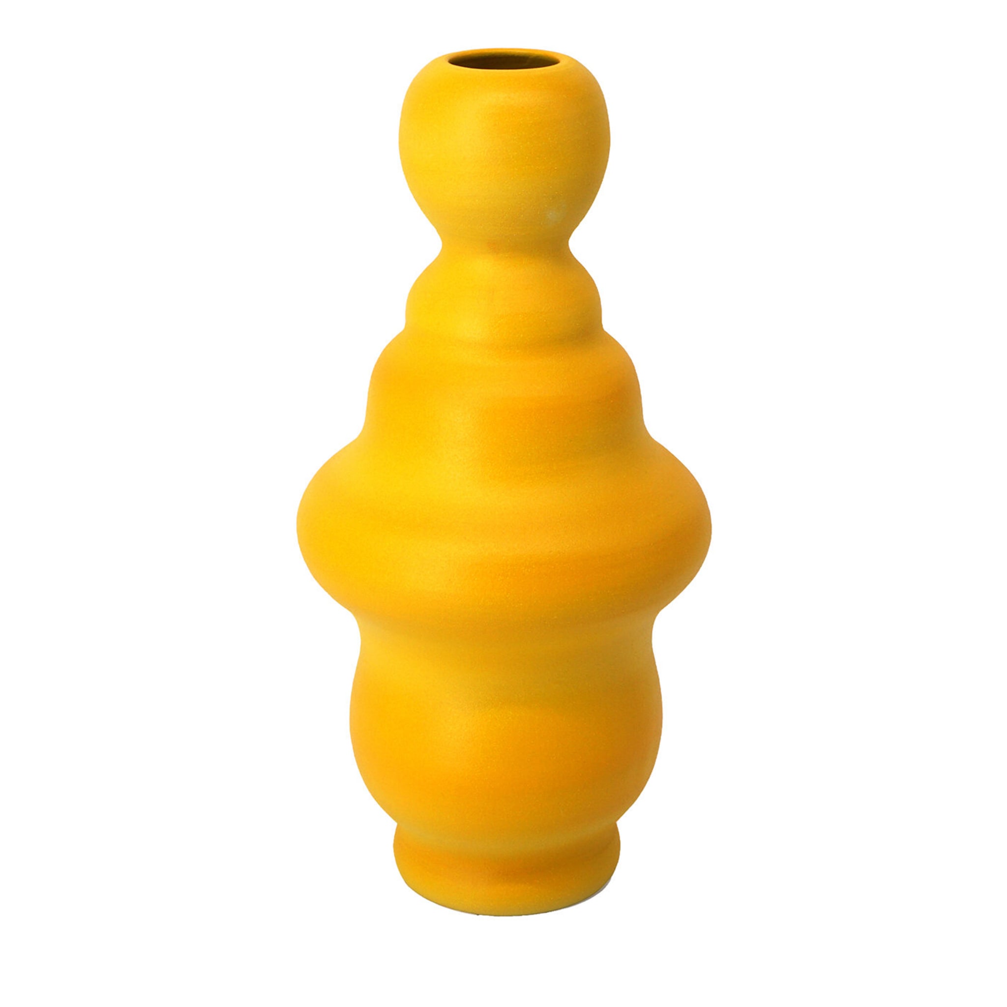 Vaso giallo Crisalide #6 - Vista principale