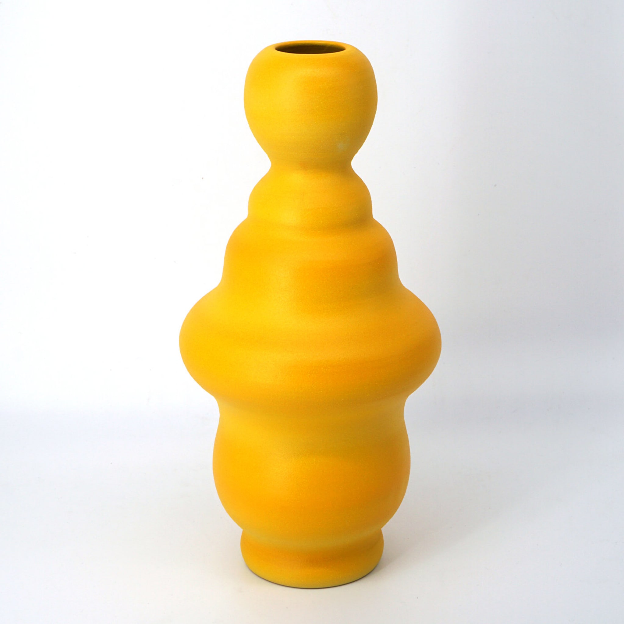 Crisalide Yellow Vase #6 - Alternative view 1