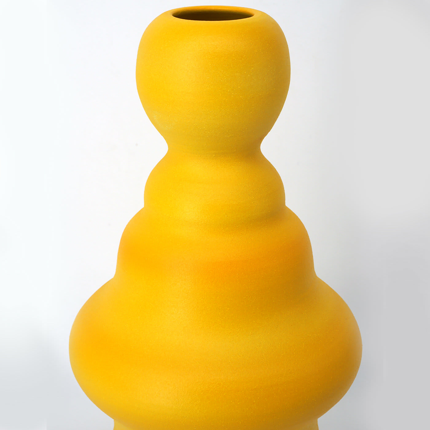 Crisalide Yellow Vase #6 Pantoù Ceramics | Artemest