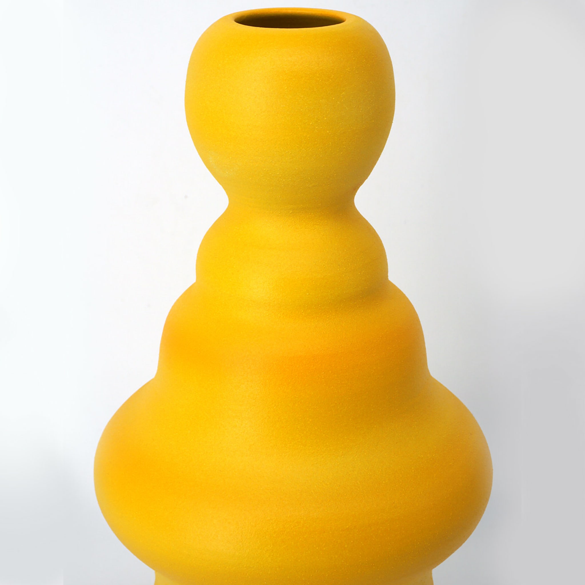 Crisalide Yellow Vase #6 - Alternative view 3