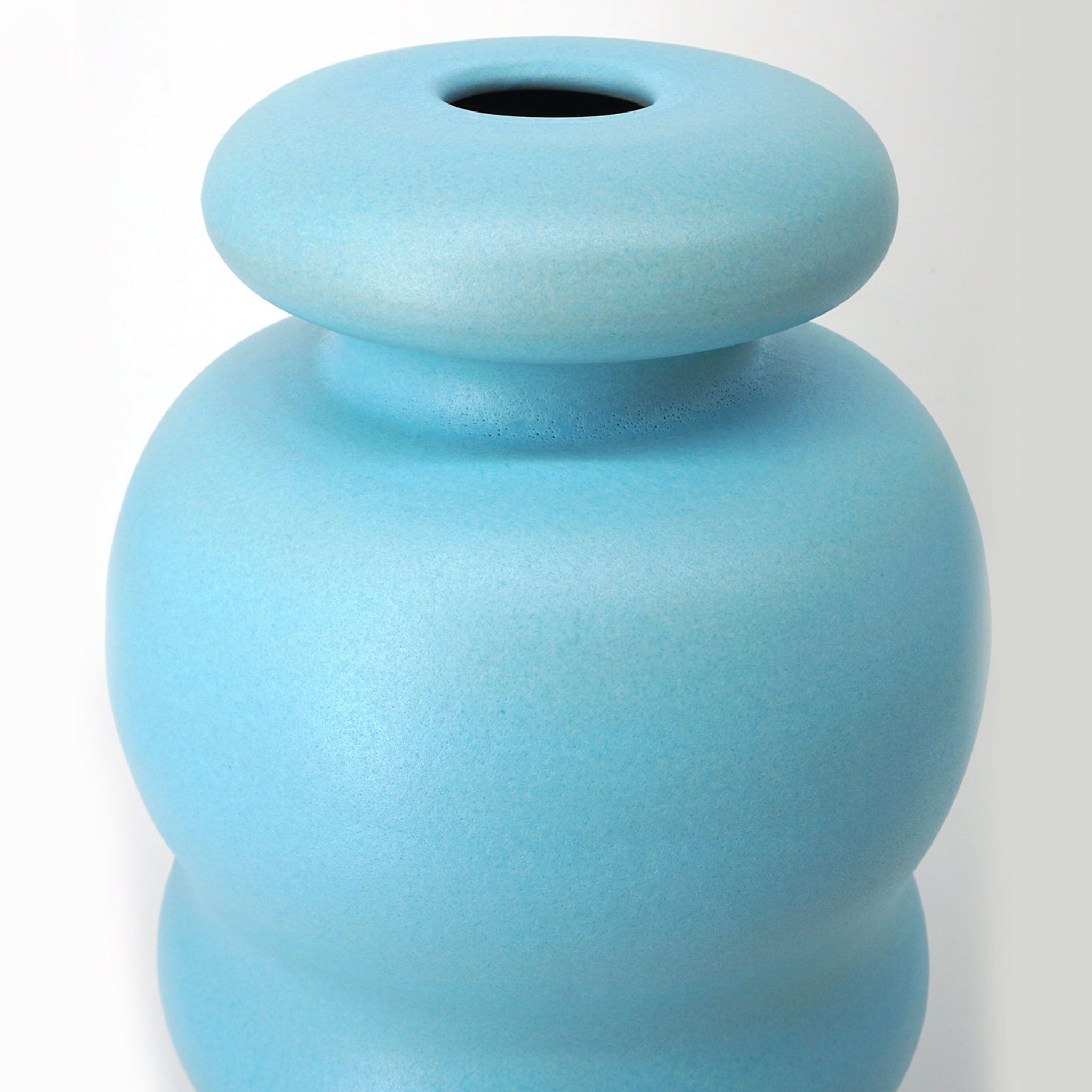 Crisalide Hellblaue Vase #9 - Alternative Ansicht 1