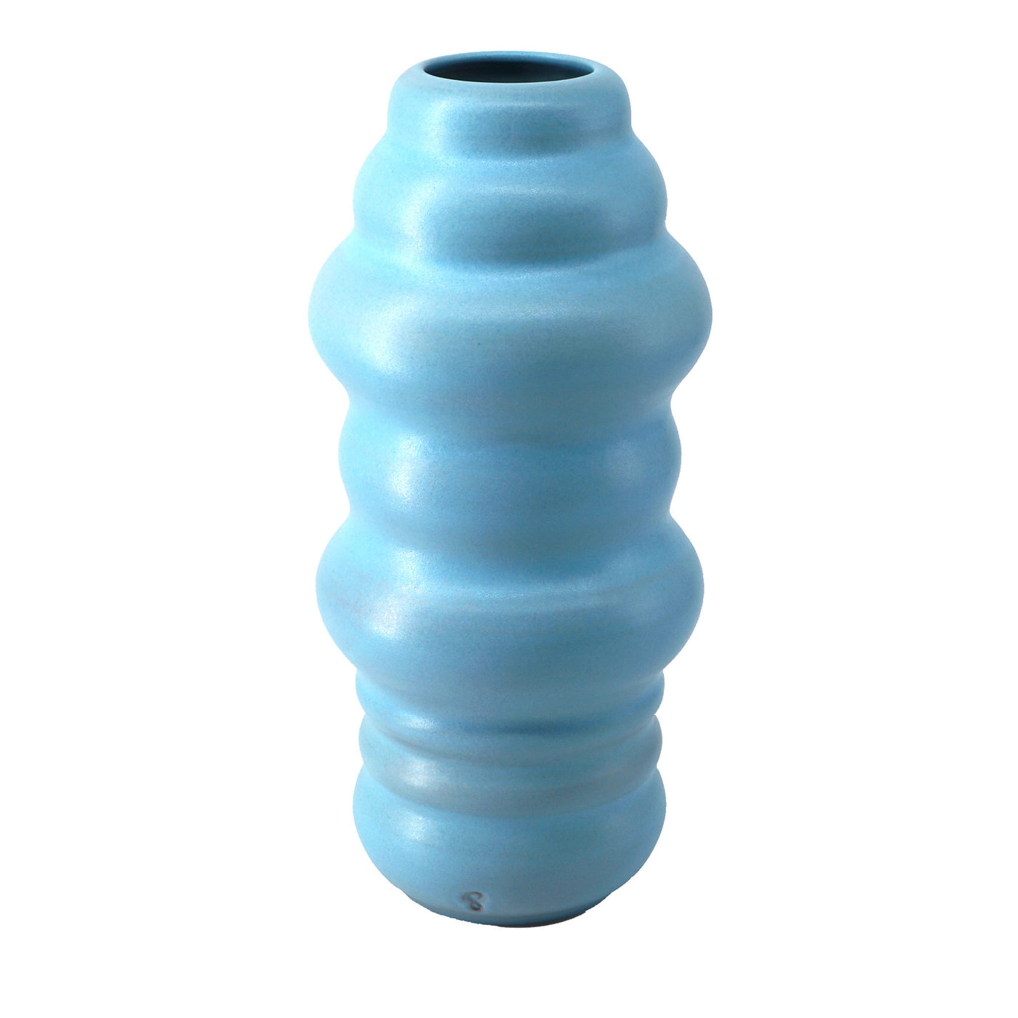 Crisalide Hellblaue Vase #1 - Hauptansicht