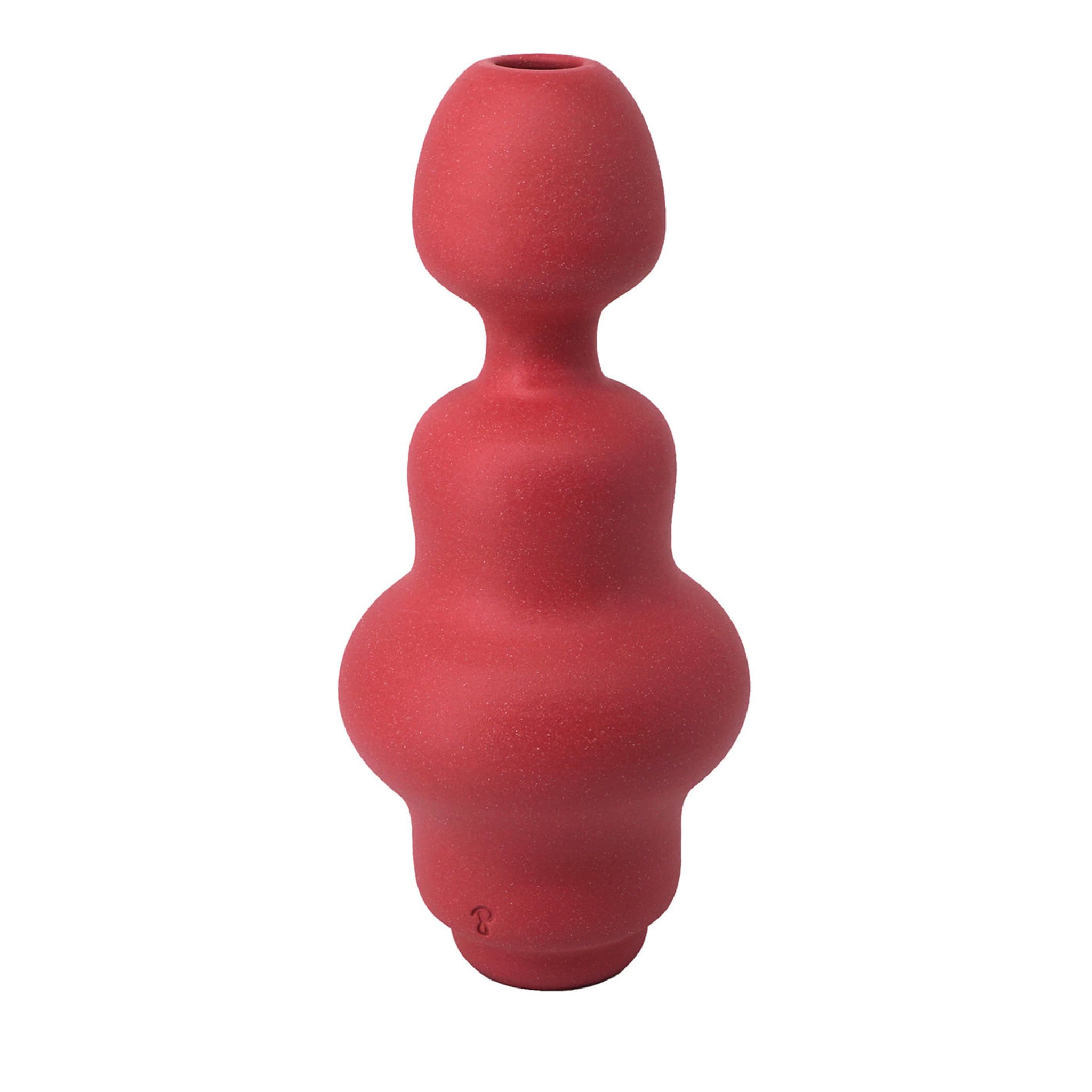 Vase rouge Crisalide #6 - Vue principale