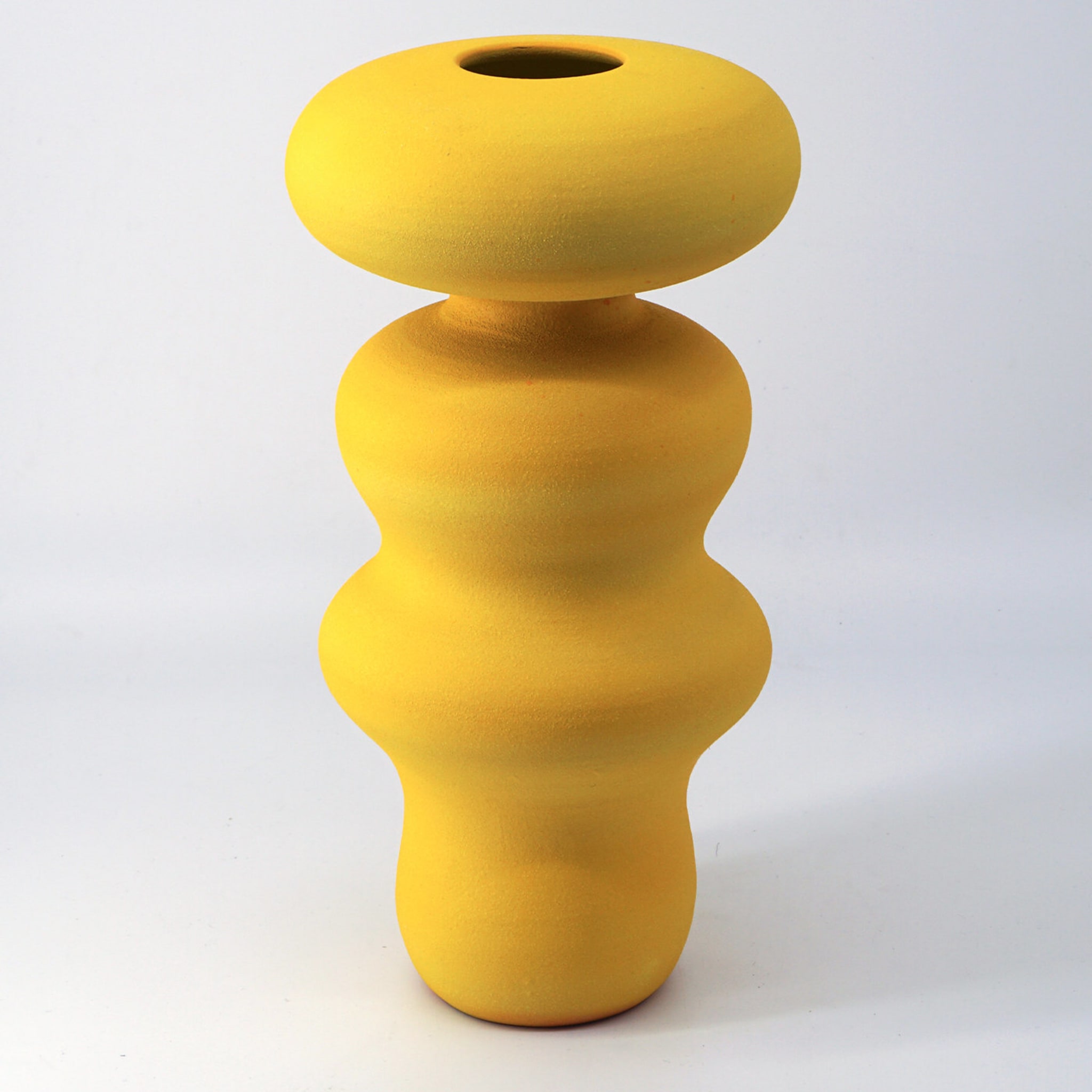 Crisalide Yellow Vase #3 - Alternative view 1