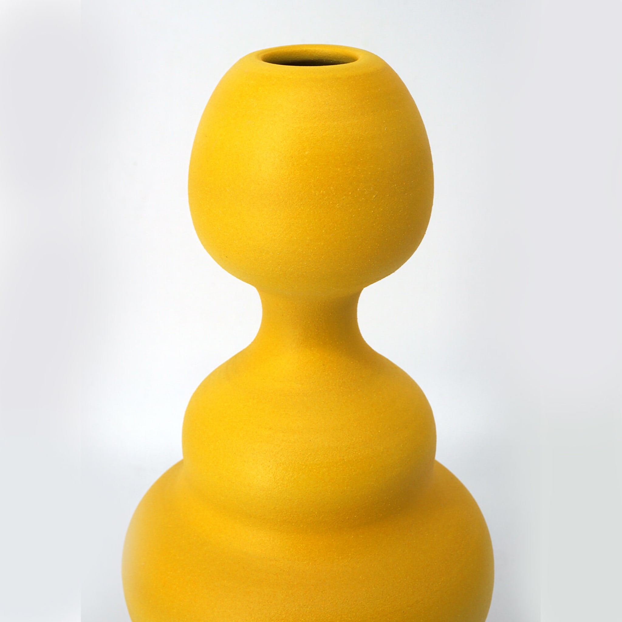 Crisalide Yellow Vase #7 - Alternative view 1