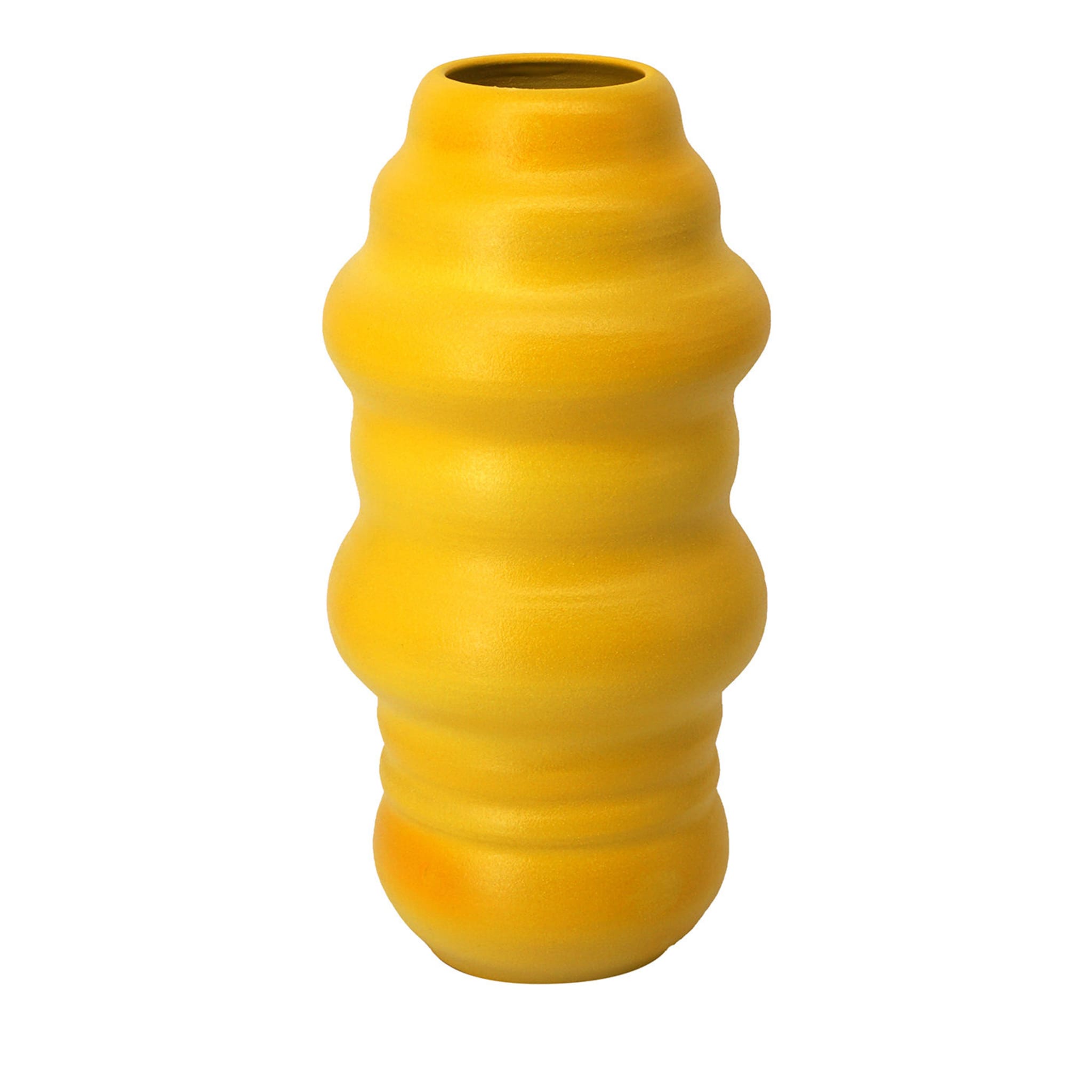 Vaso giallo Crisalide #1 - Vista principale