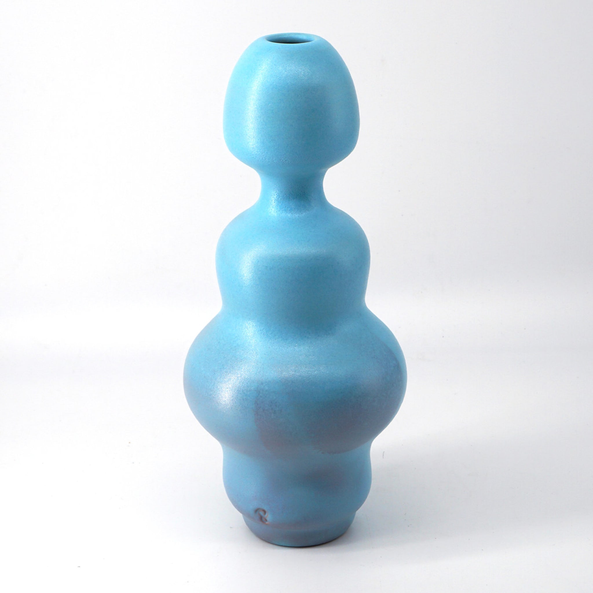 Crisalide Hellblaue Vase #7 - Alternative Ansicht 1
