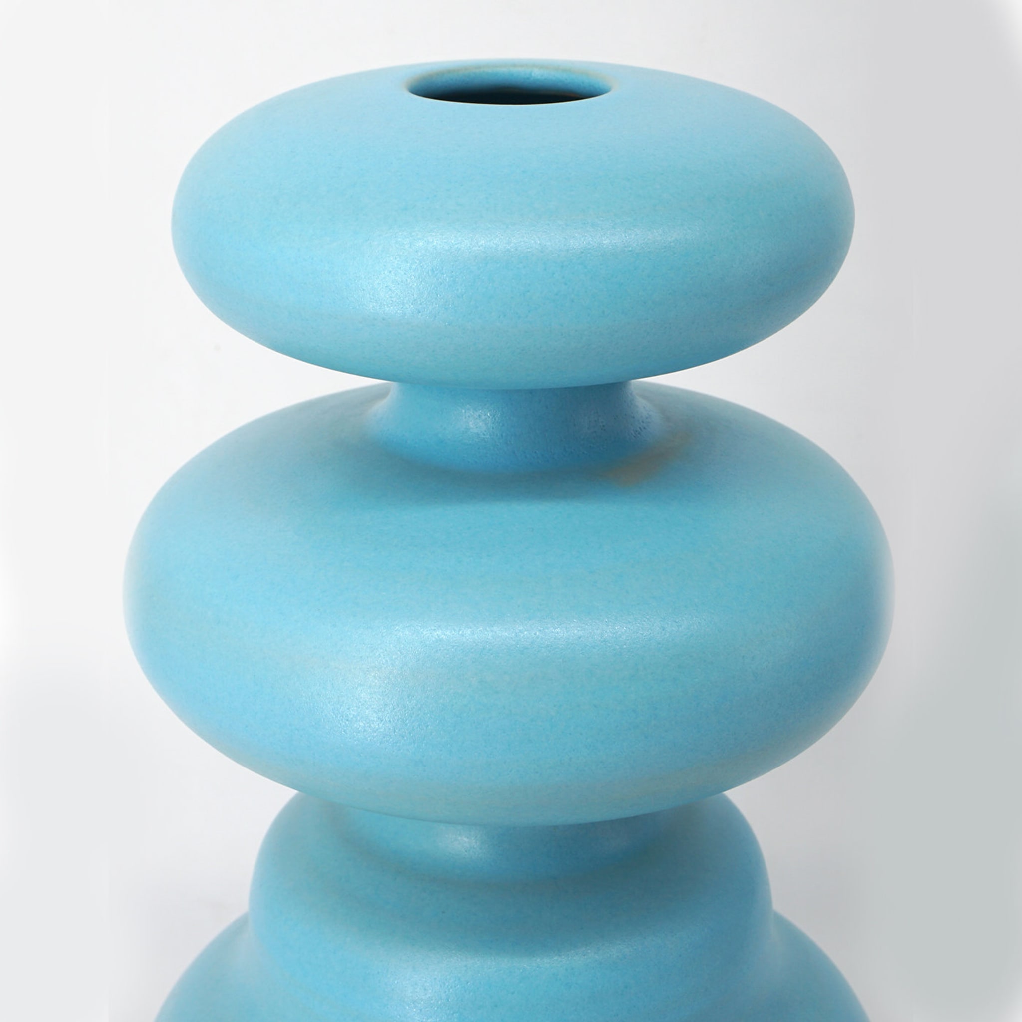 Crisalide Hellblaue Vase #5 - Alternative Ansicht 2