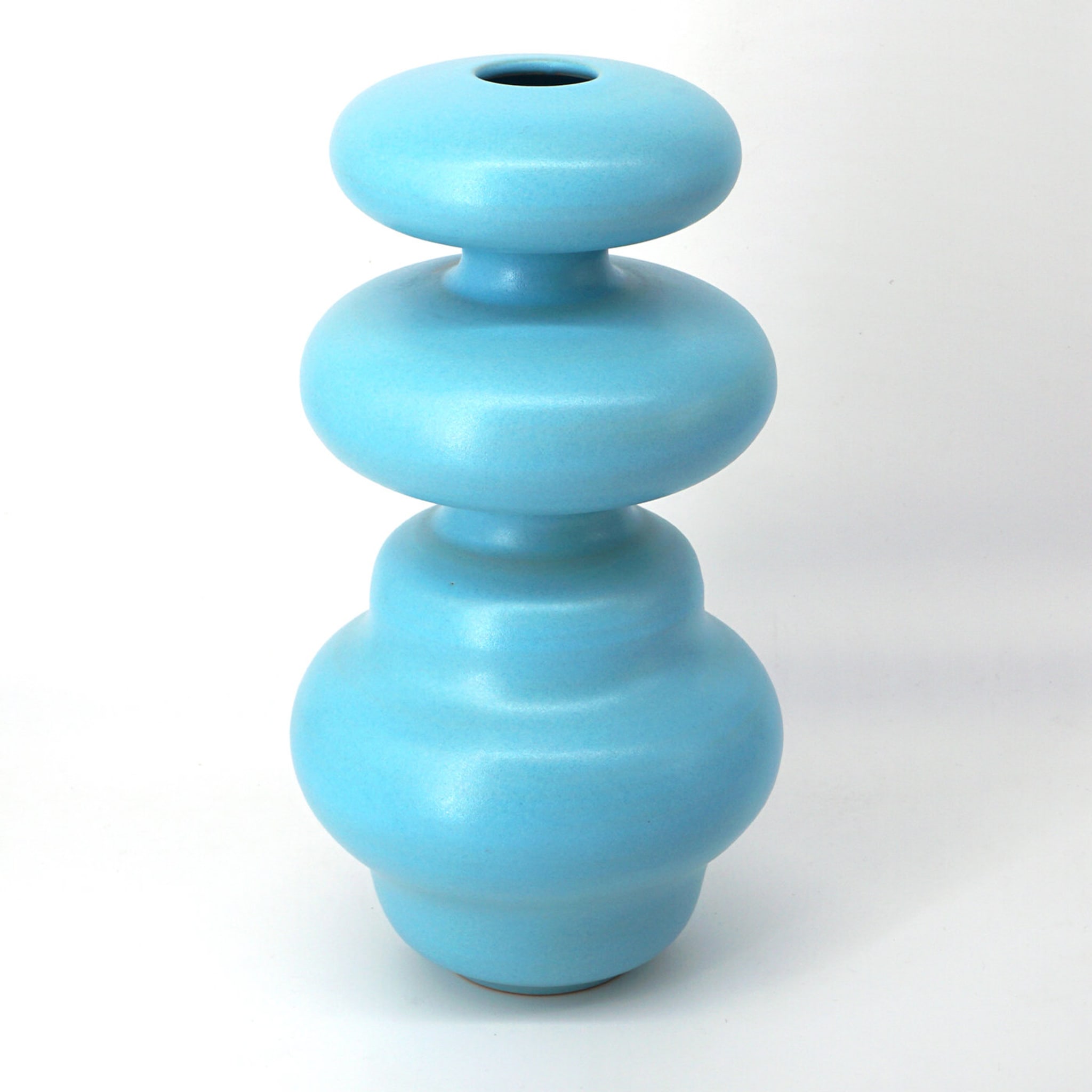 Crisalide Light Blue Vase #5 - Alternative view 3