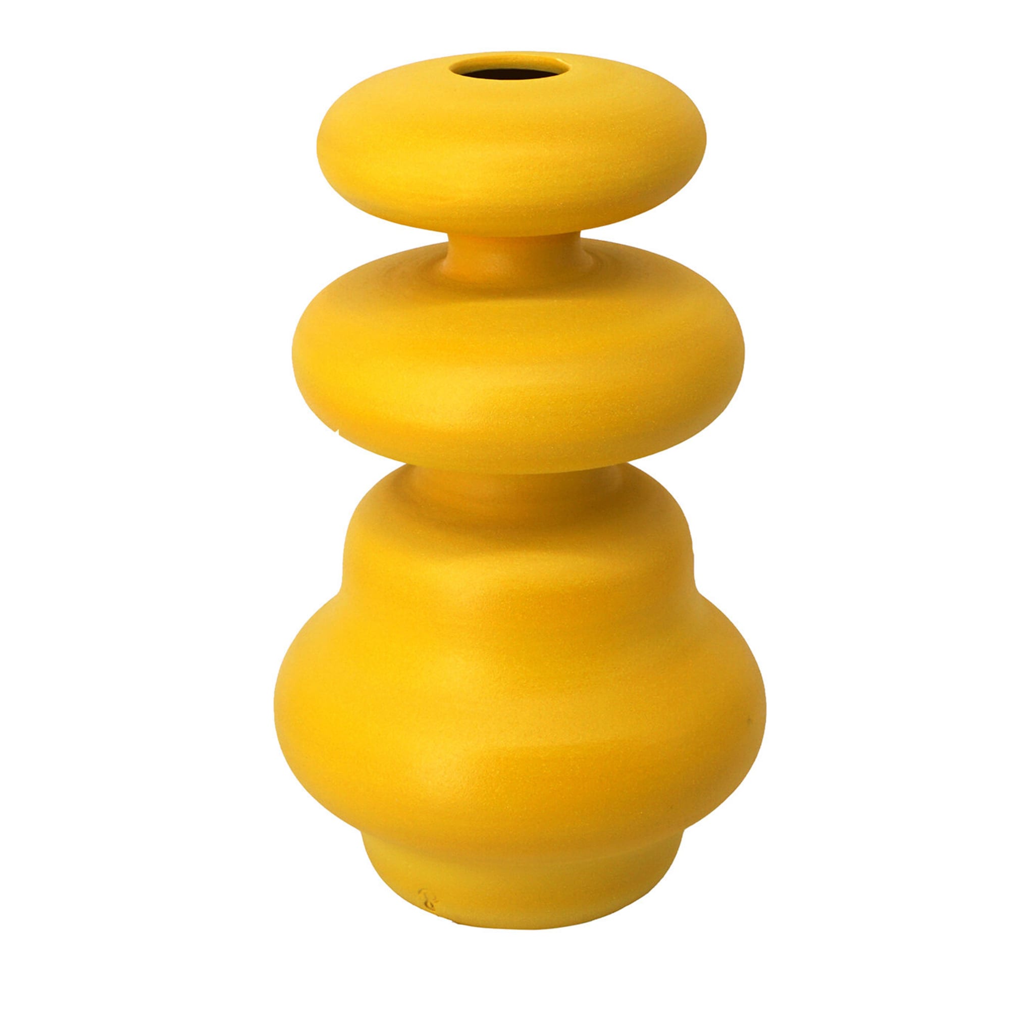 Vase jaune Crisalide #5 - Vue principale