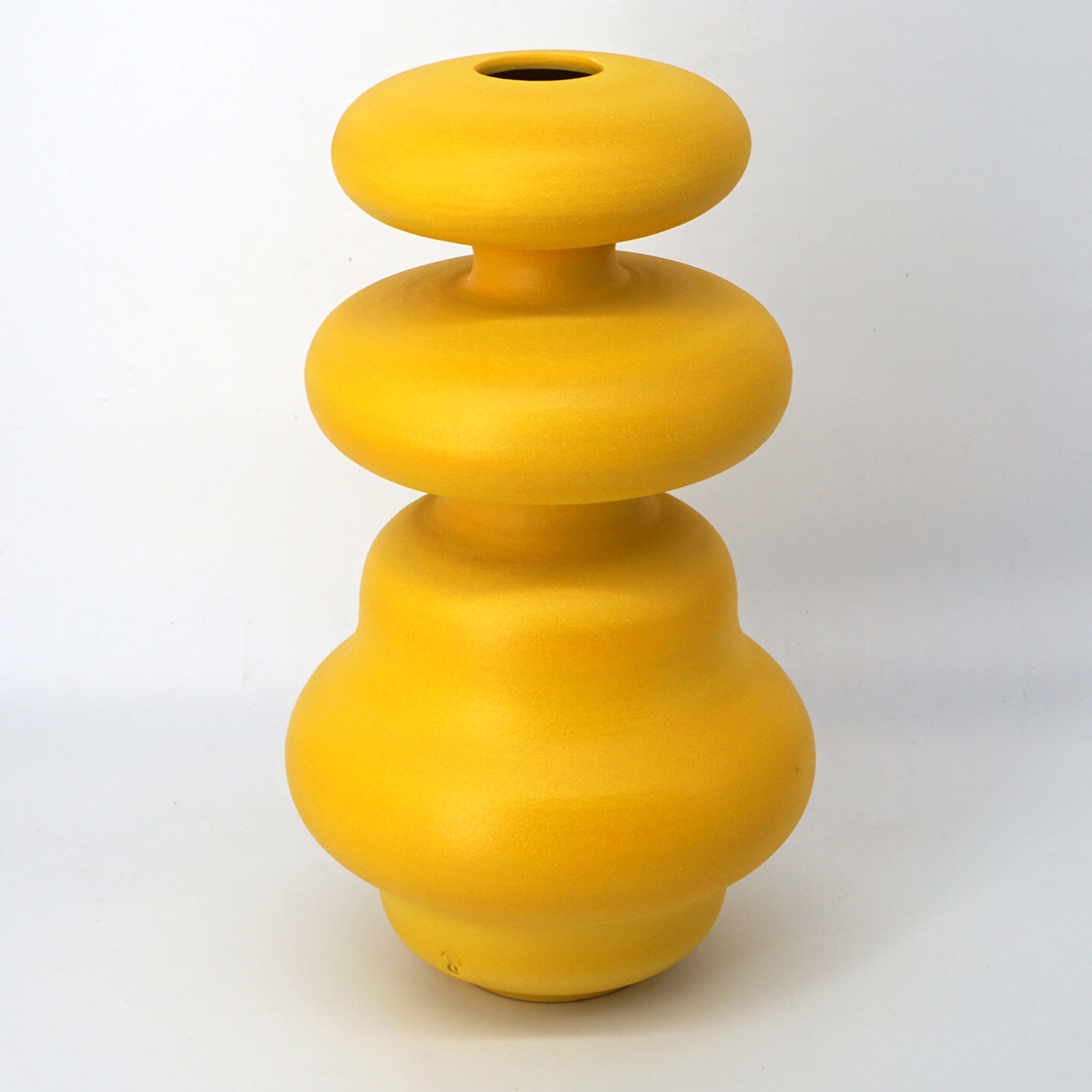 Crisalide Yellow Vase #5 - Alternative view 1