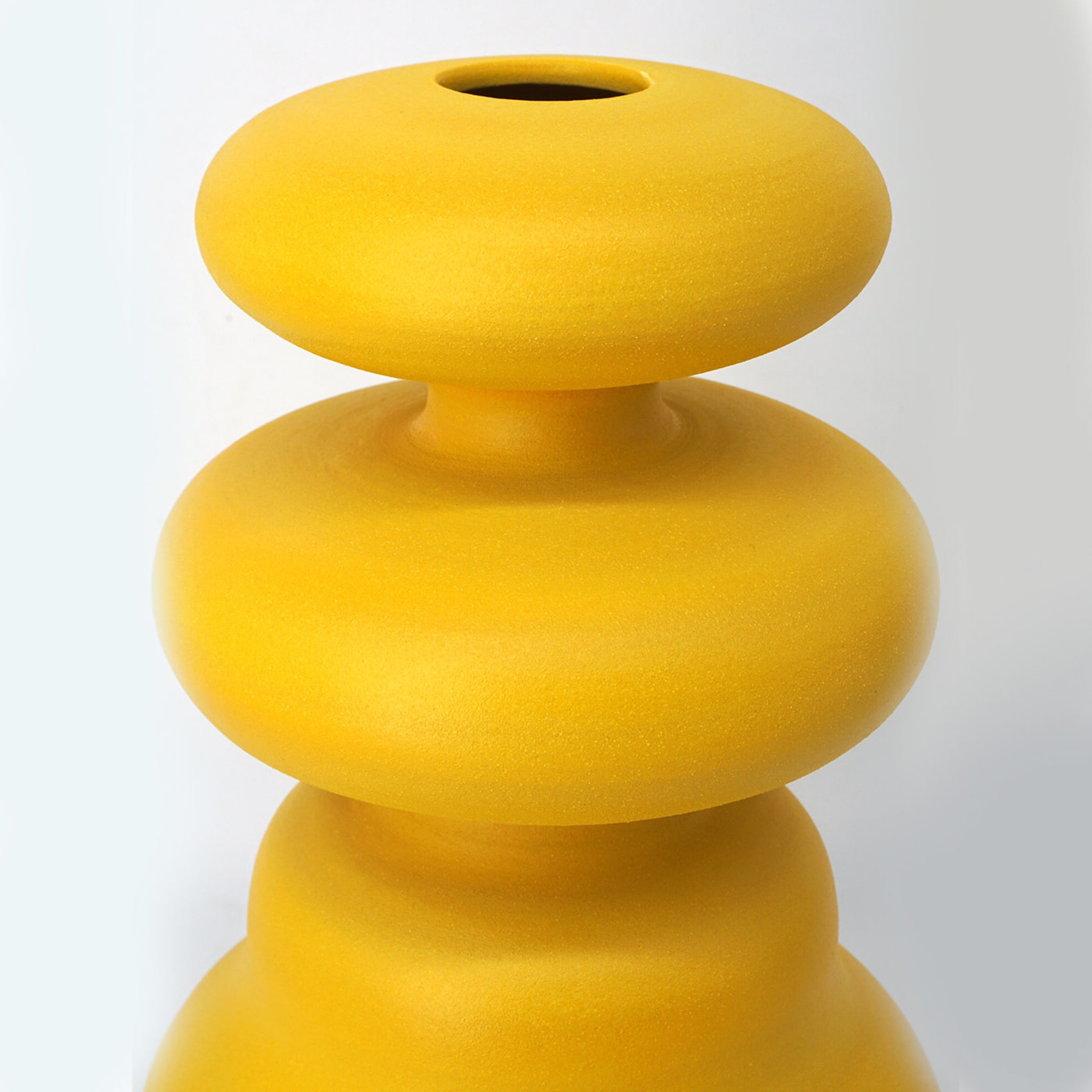 Crisalide Yellow Vase #5 - Alternative view 3