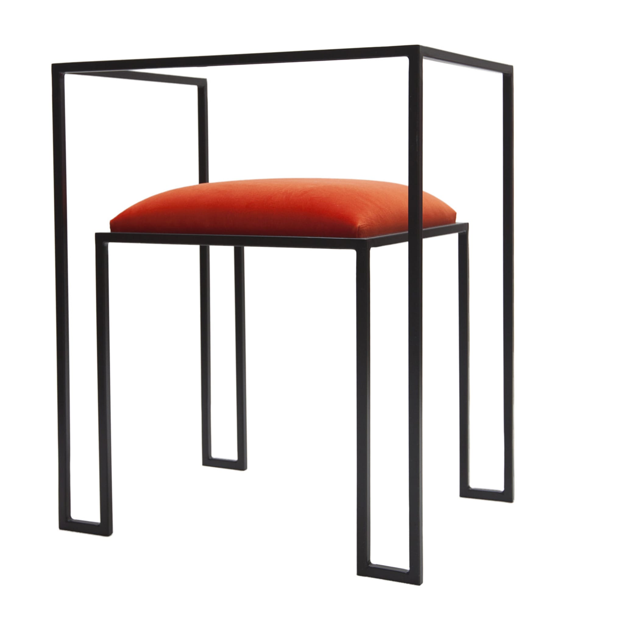 Coral Red Cleo Chair - Alternative view 2