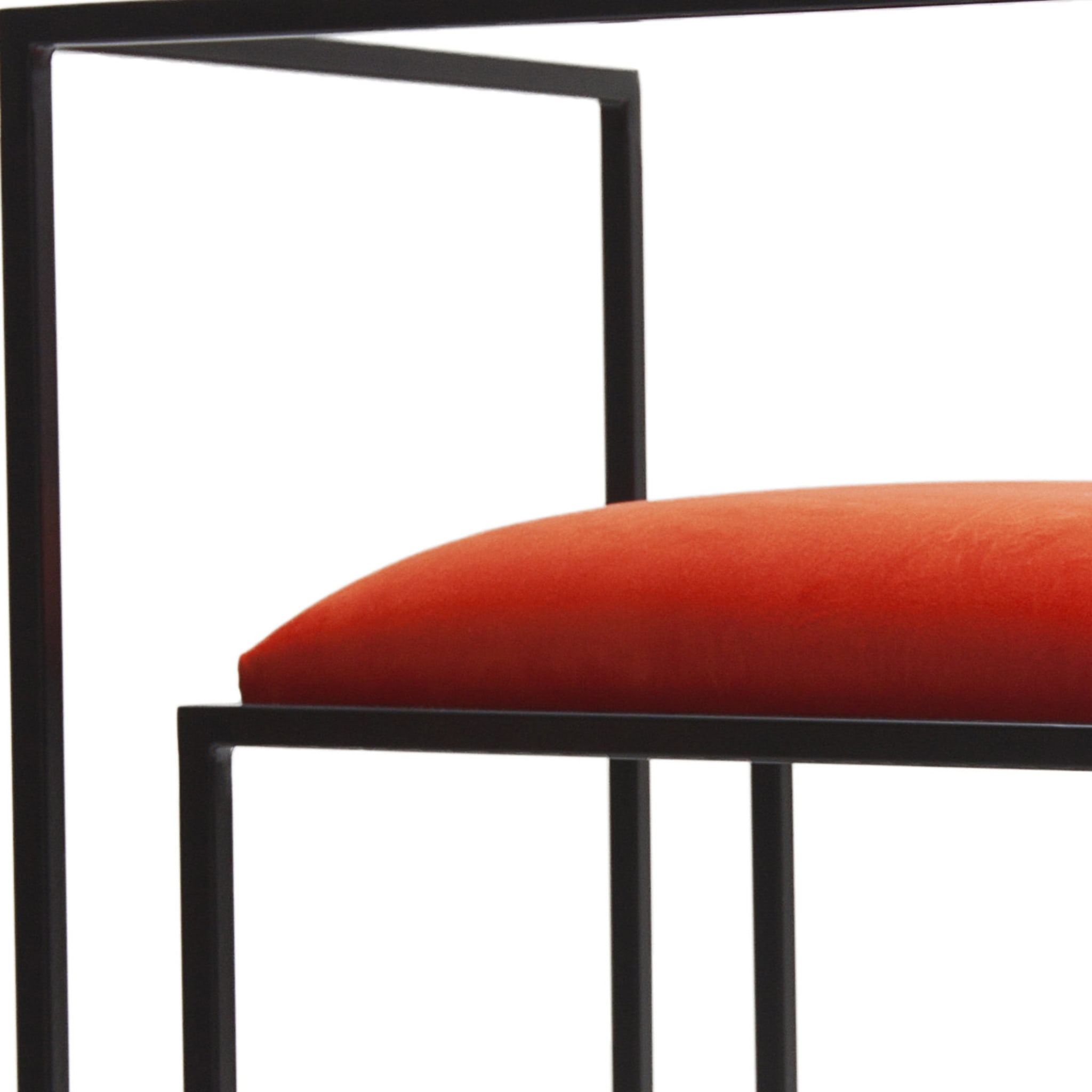 Coral Red Cleo Chair - Alternative view 3