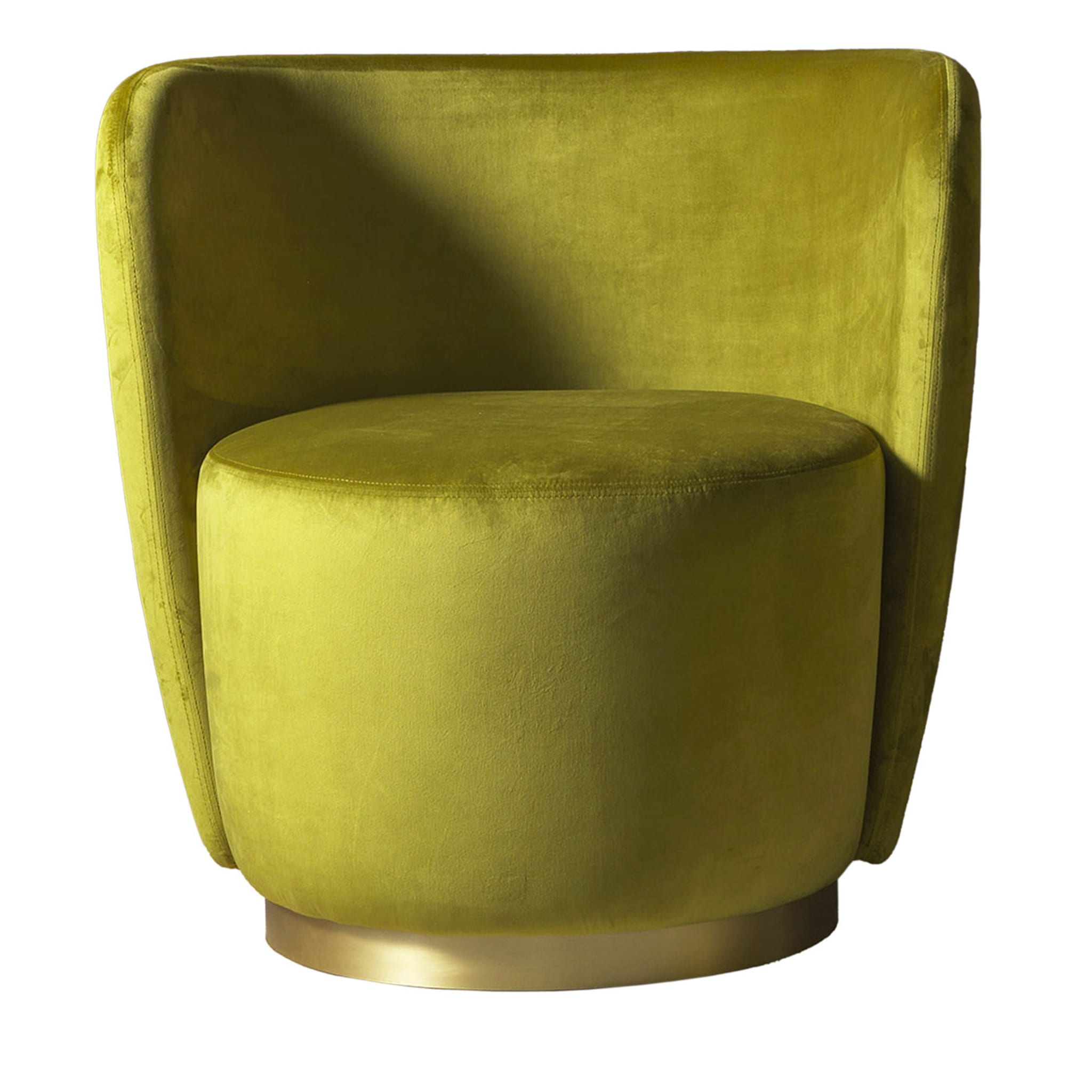 Carlotta Acid-Green Armchair by Alpestudio Architetti Associati - Main view