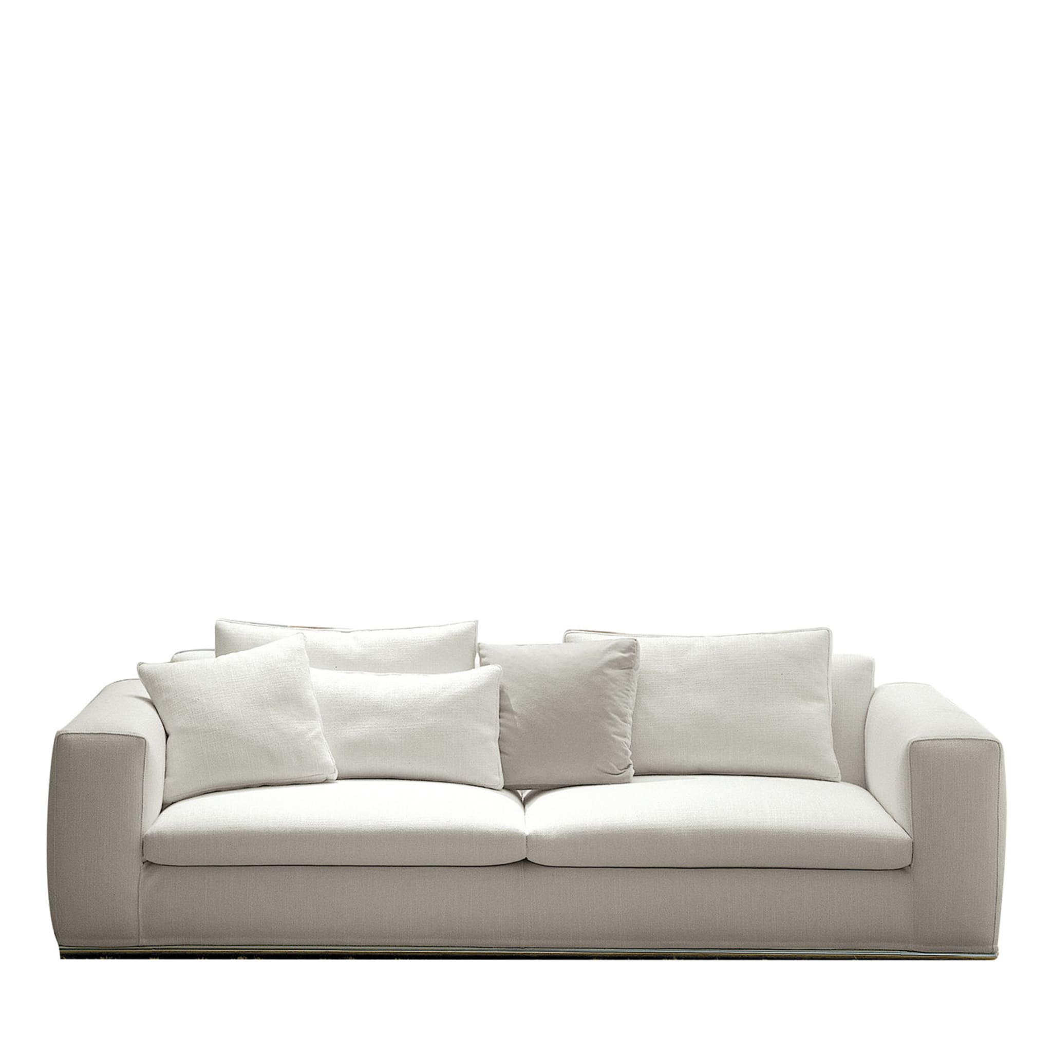Canapé blanc moderne - Vue principale
