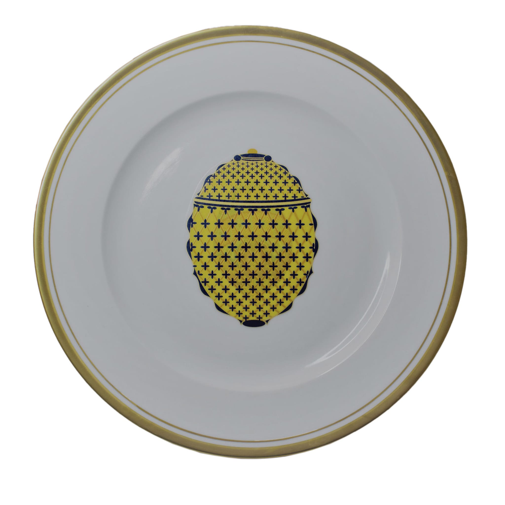 UOVO Yellow Charger Plate - Set of 3 - Main view