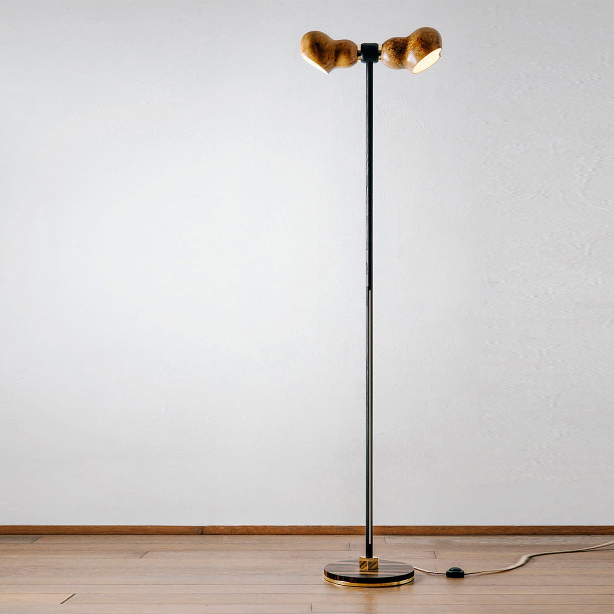 Dual 1 2-Light Floor Lamp by Margherita Sala - Alternative view 1
