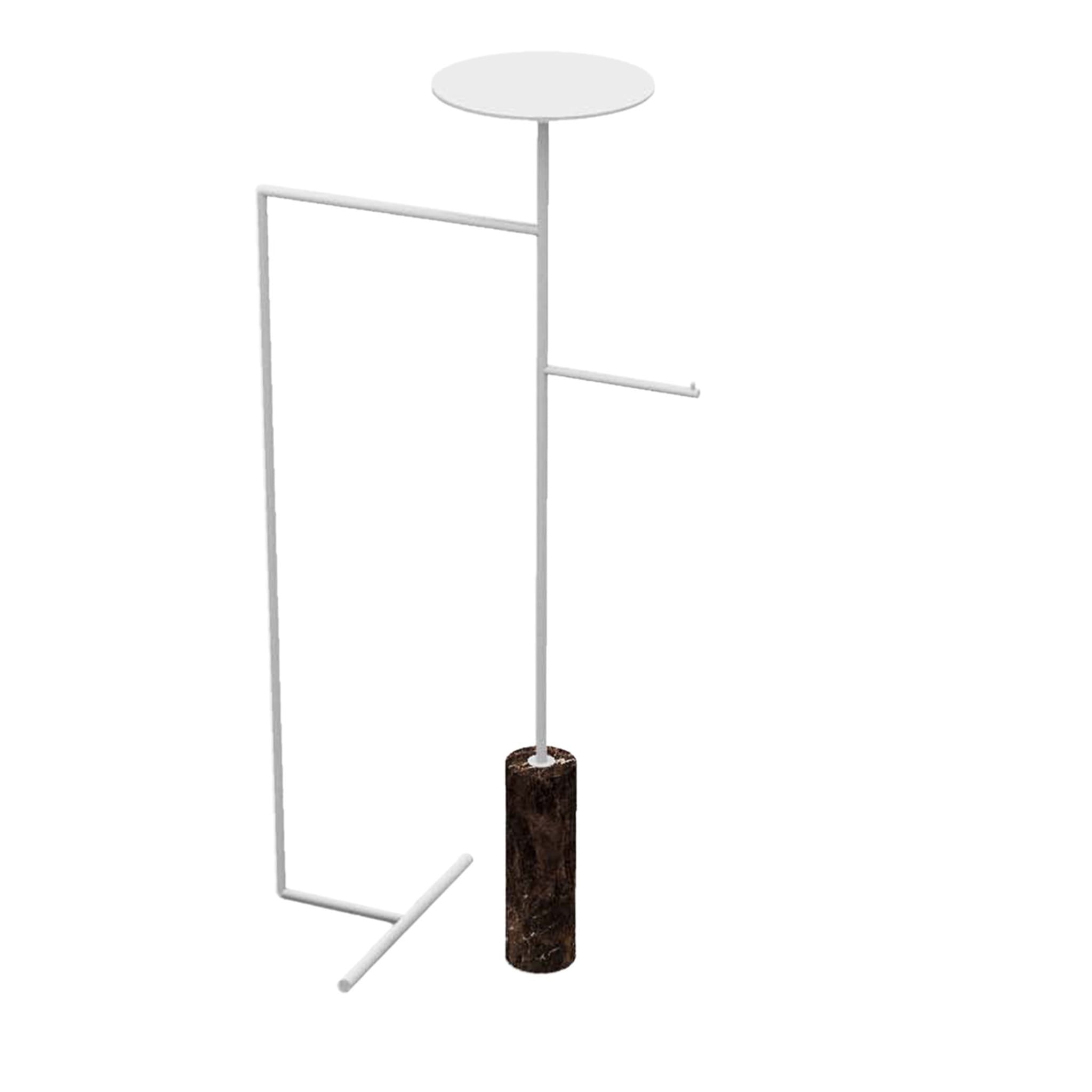 Stelo Emperador Dark and White Coat Hanger with Stand - Main view