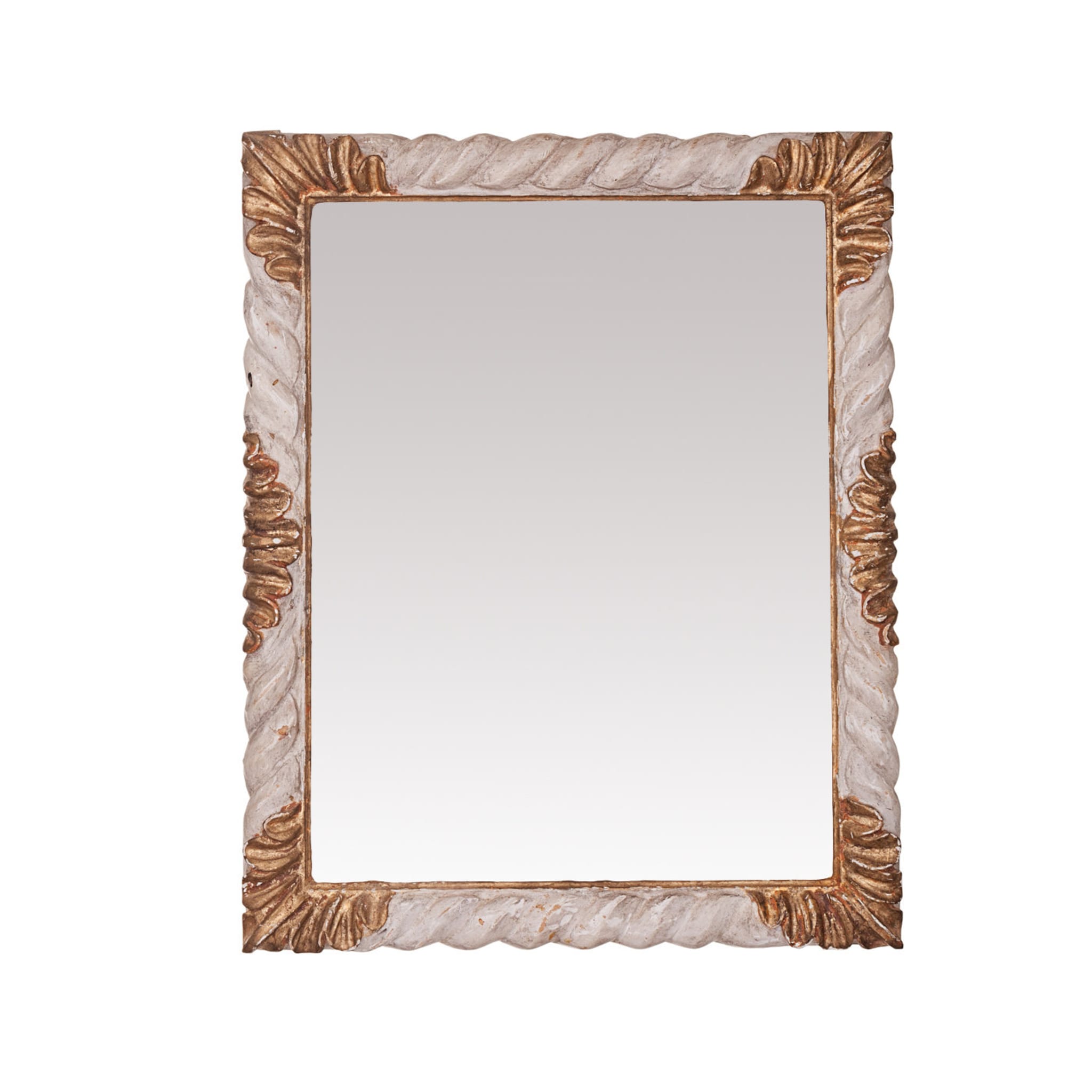 Tortiglione Carved Wood Mirror - Main view