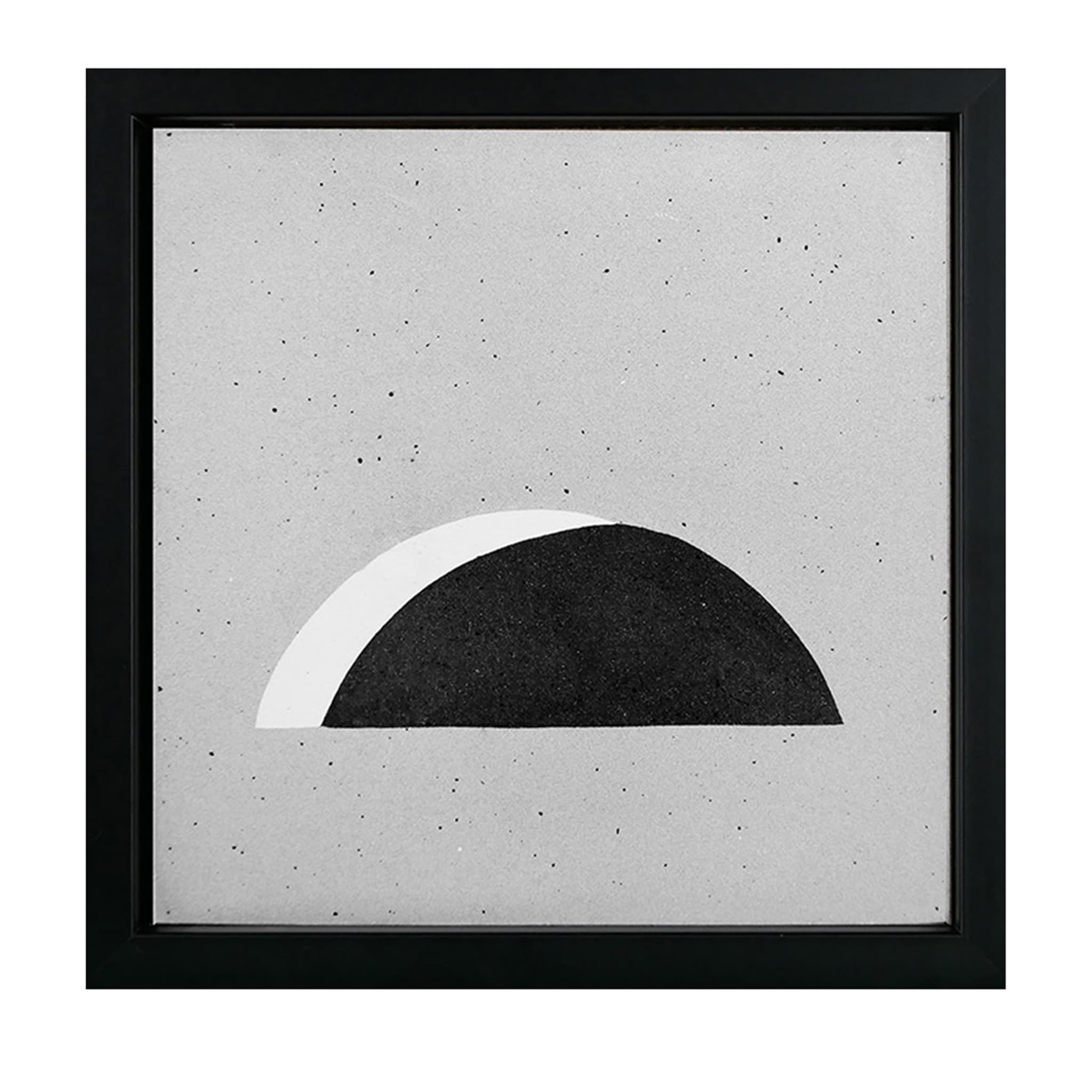 Azulejo de cemento tradicional I con marco negro de Vincenzo D'Alba - Juego de 4 - Vista principal