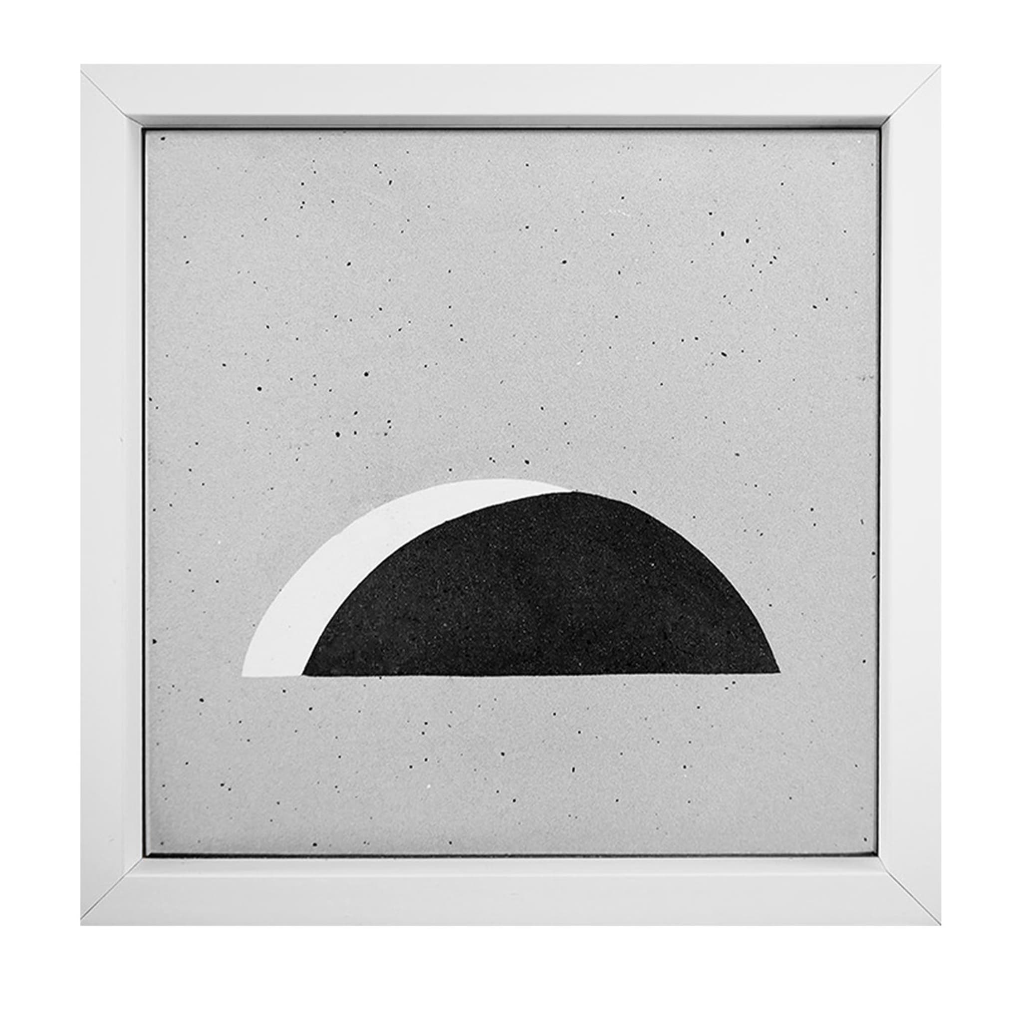 Piastrella in cemento tradizionale I con cornice bianca di Vincenzo D'Alba - Set di 4 - Vista principale