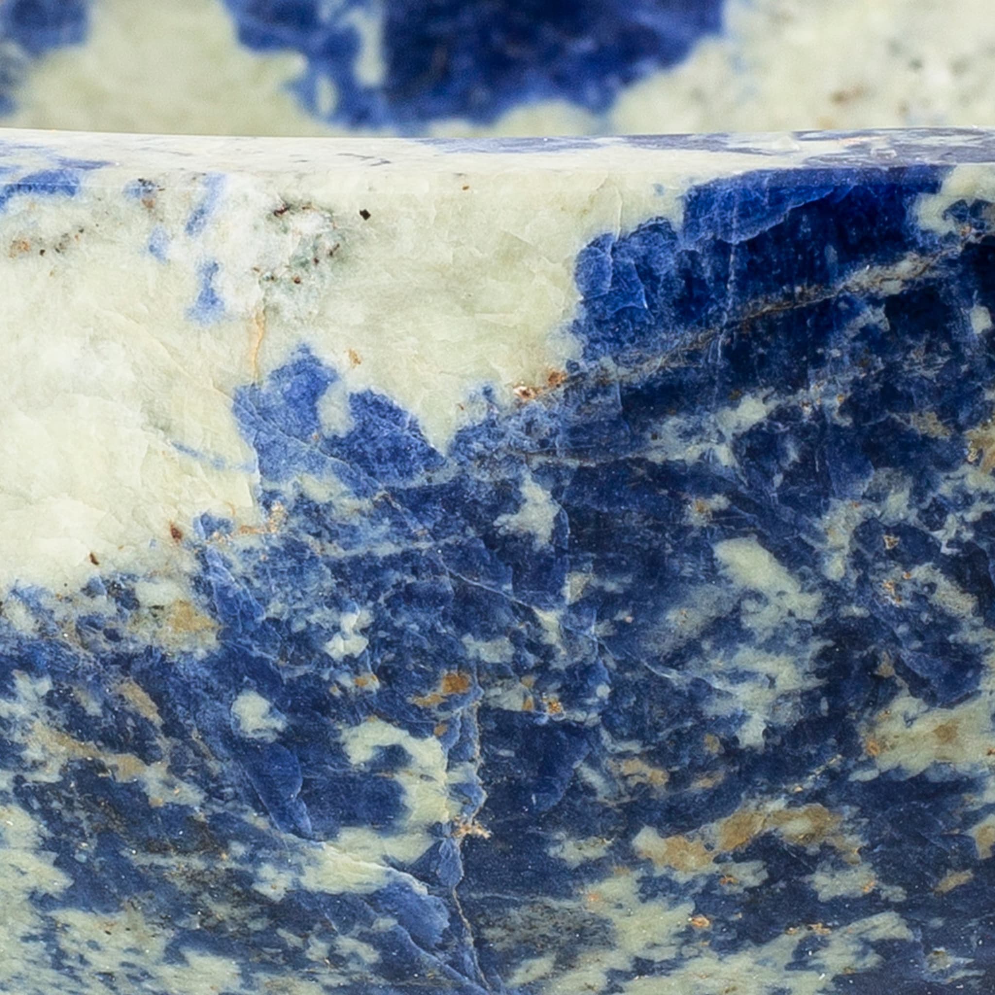 Inside Out Blue Sodalite Centerpiece by Karen Chekerdjian  - Alternative view 4