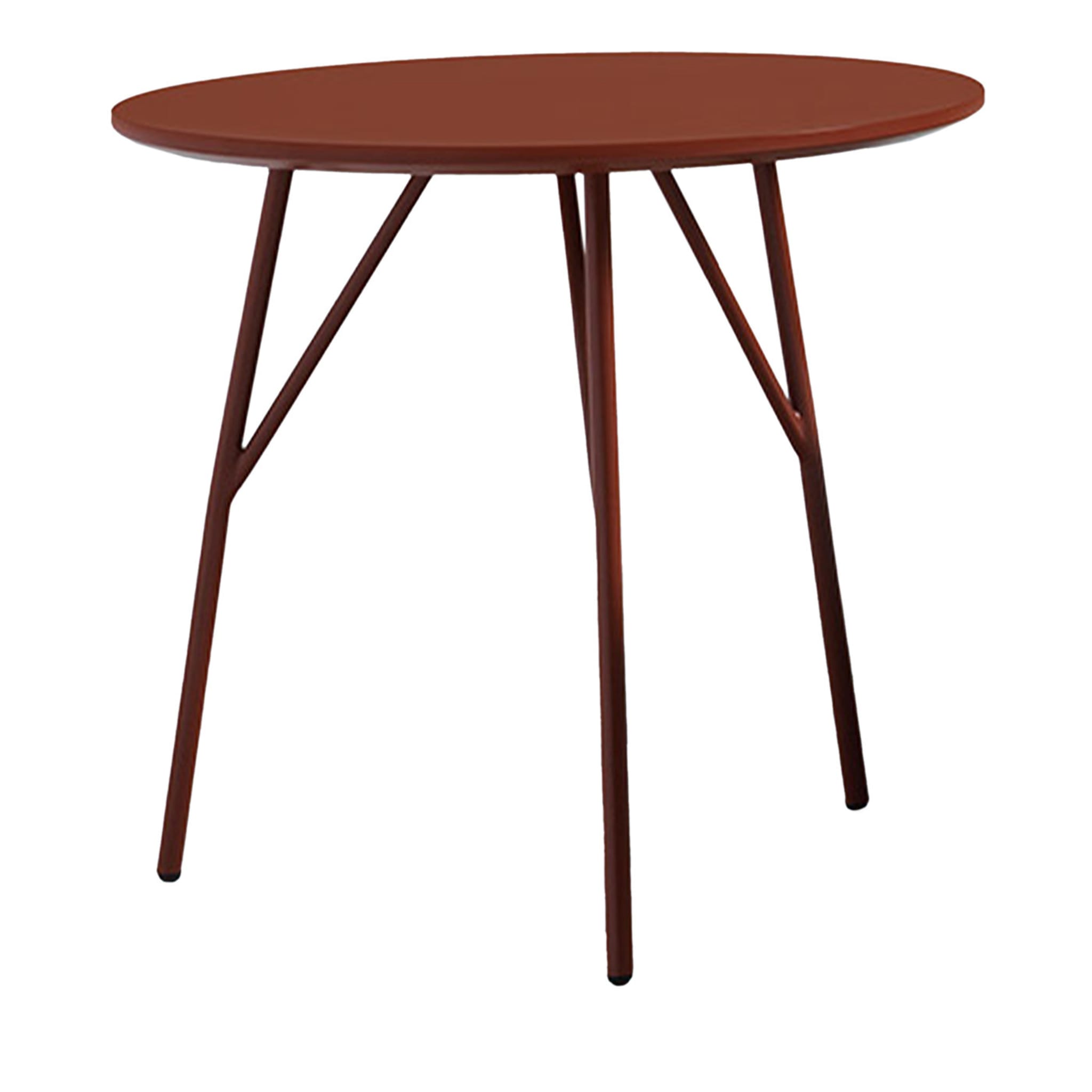 Mek Round Rust Coffee Table by Angeletti Ruzza - Main view