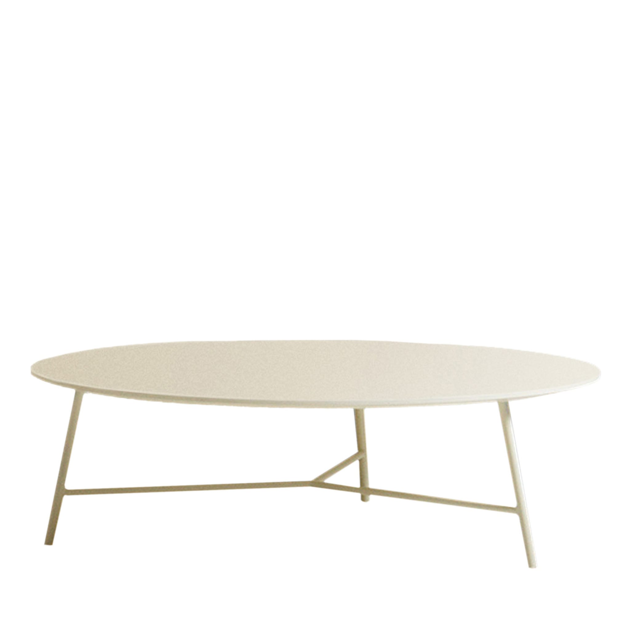 Boogie Round White Coffee Table by Angeletti Ruzza - Main view
