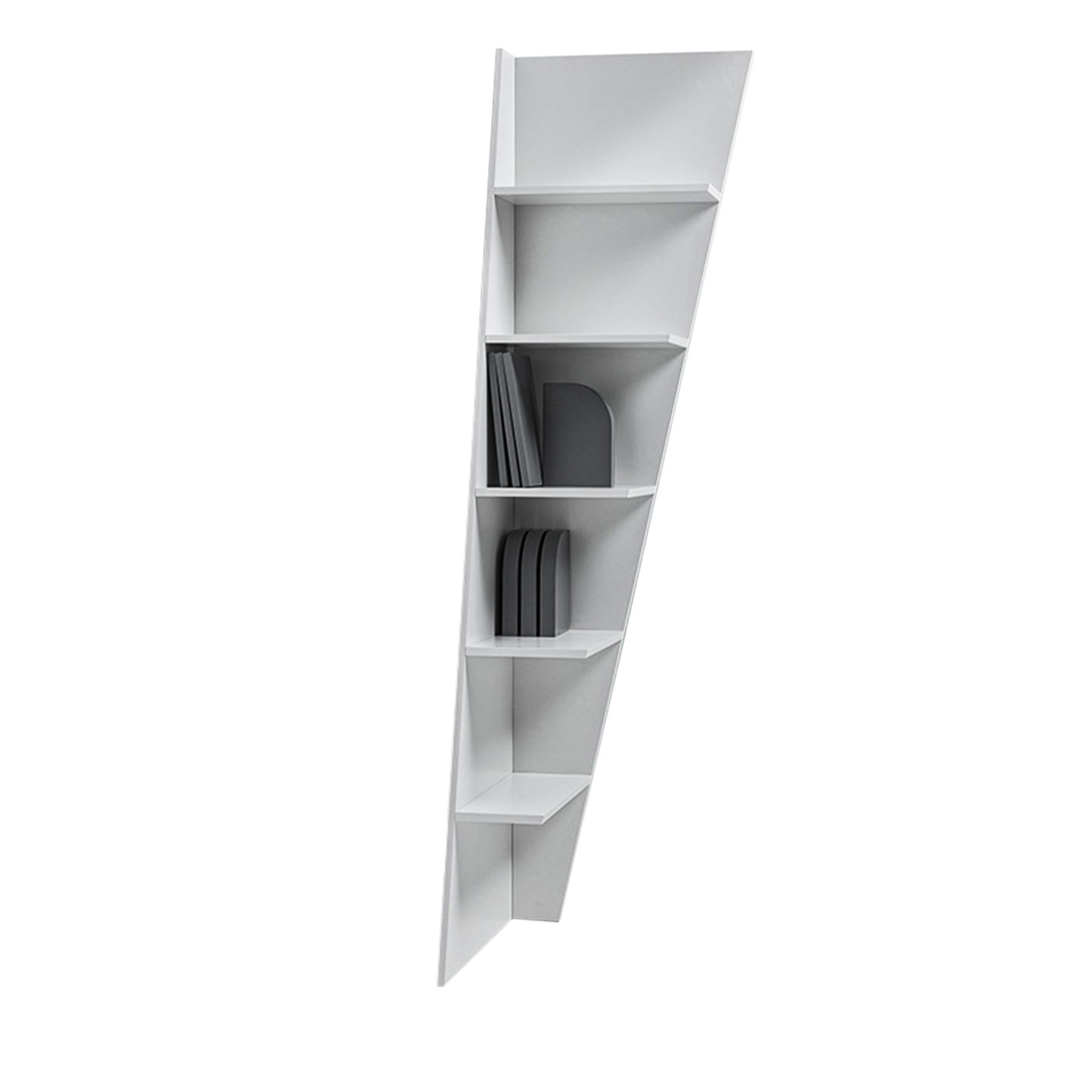 Esquina White Angular Bookcase by My_Lab - Main view