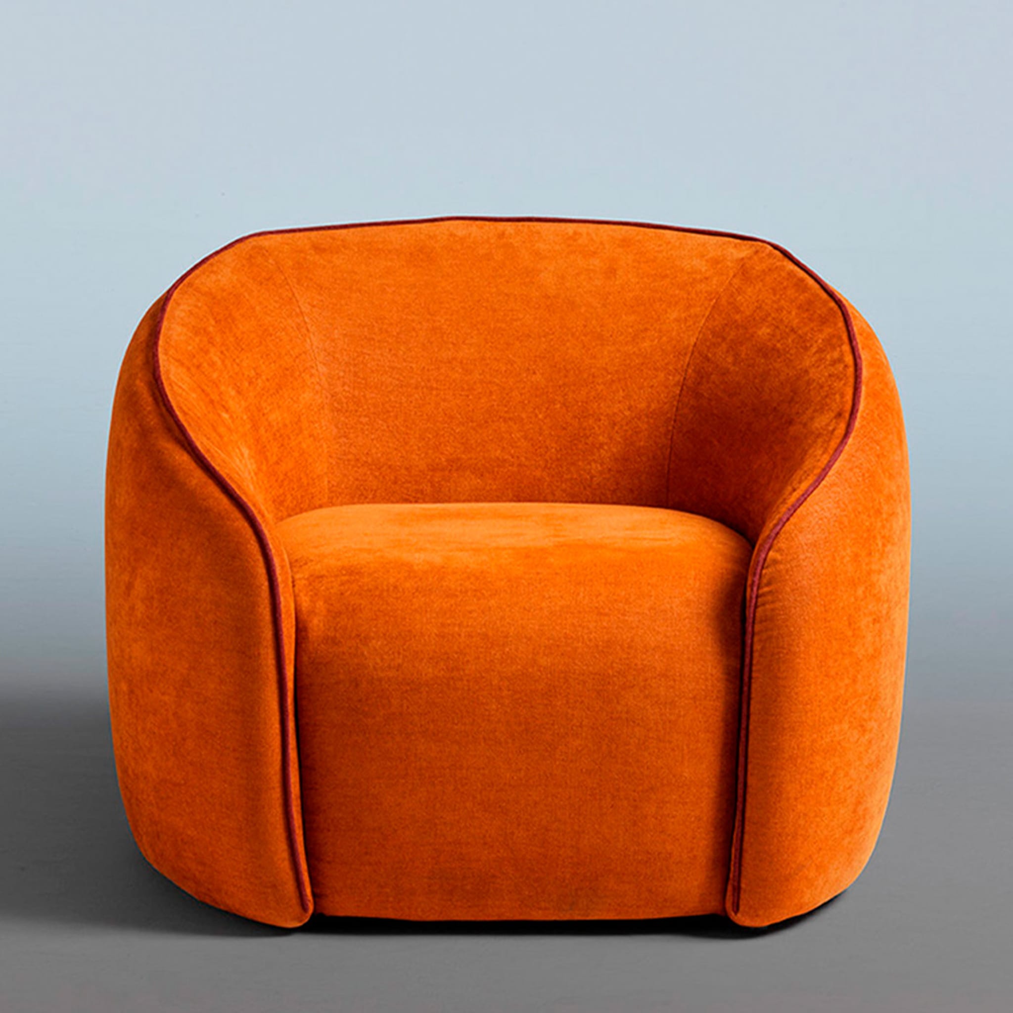 Baloo Orange Armchair by Radice & Orlandini - Alternative view 1