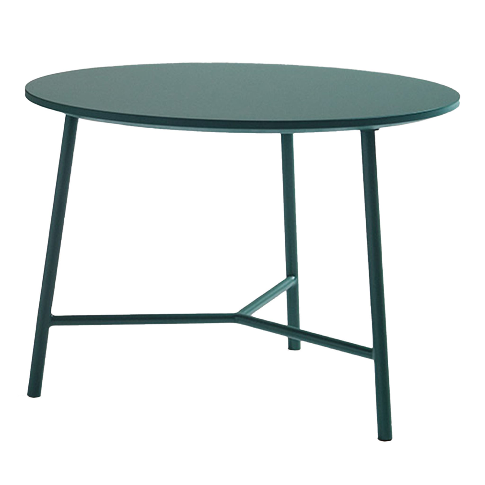 Boogie Small Round Mint Turquoise Coffee Table by Angeletti Ruzza - Main view