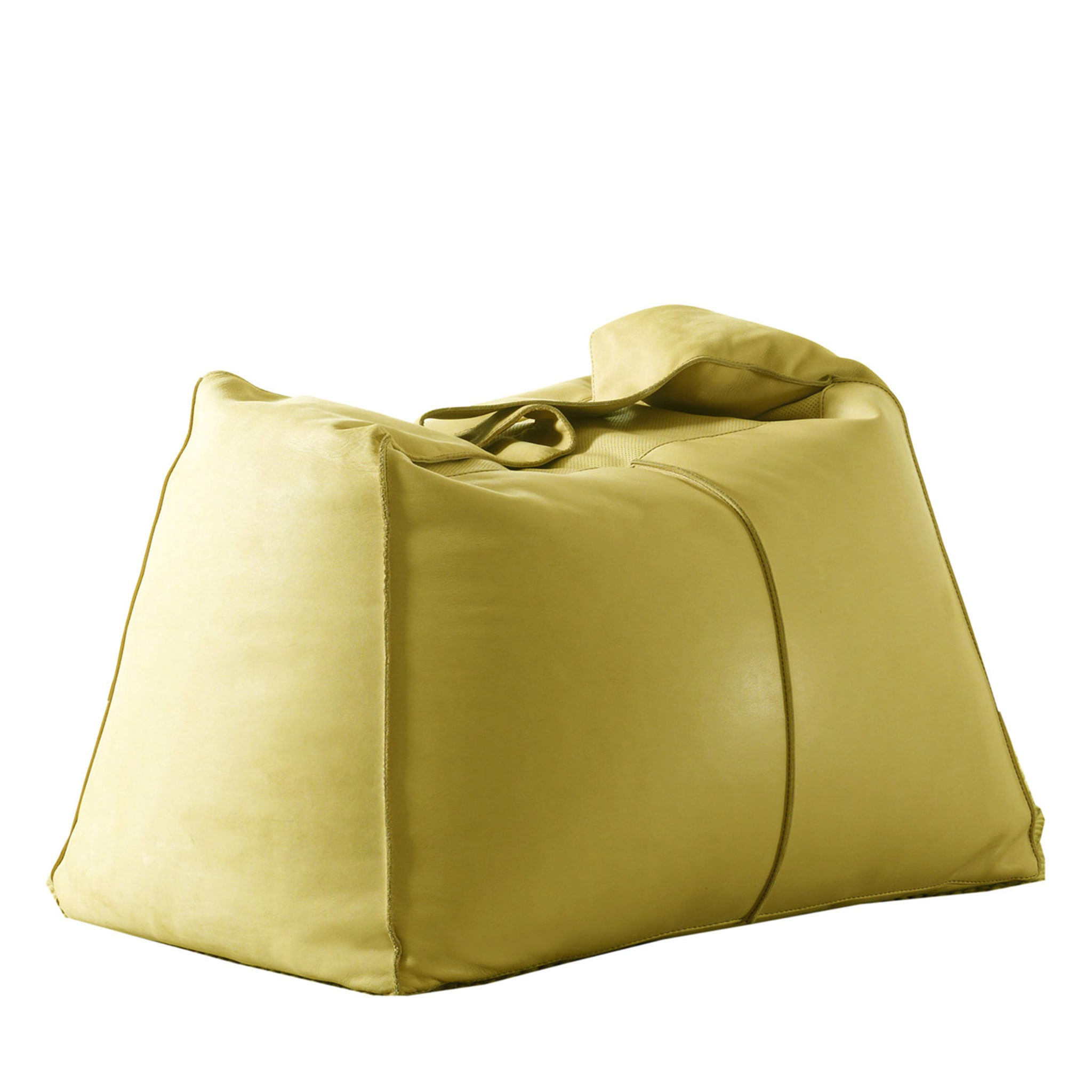 Bag Yellow Pouf by Radice & Orlandini - Main view