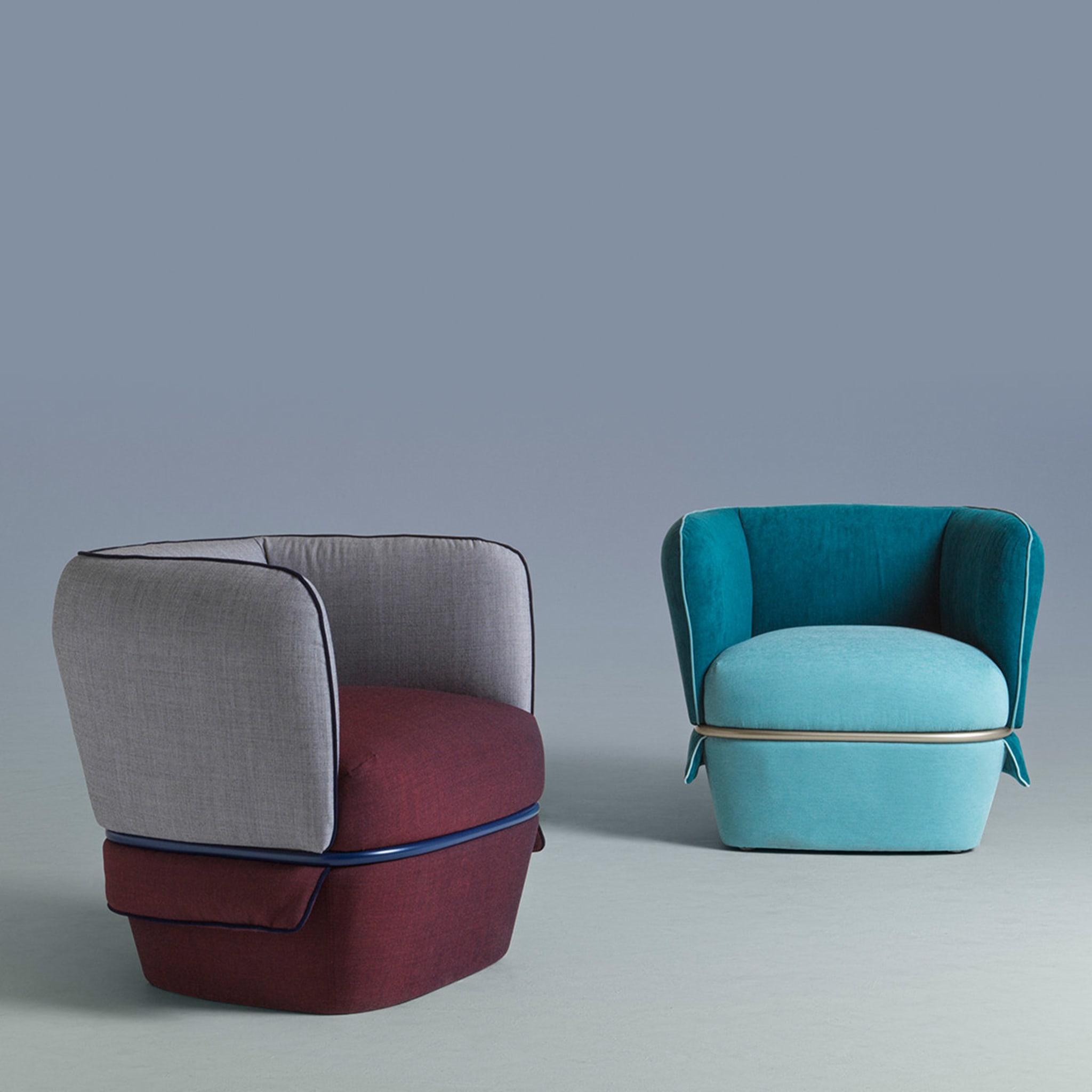 Chemise Aquamarine Sessel von Studio Lido - Alternative Ansicht 1