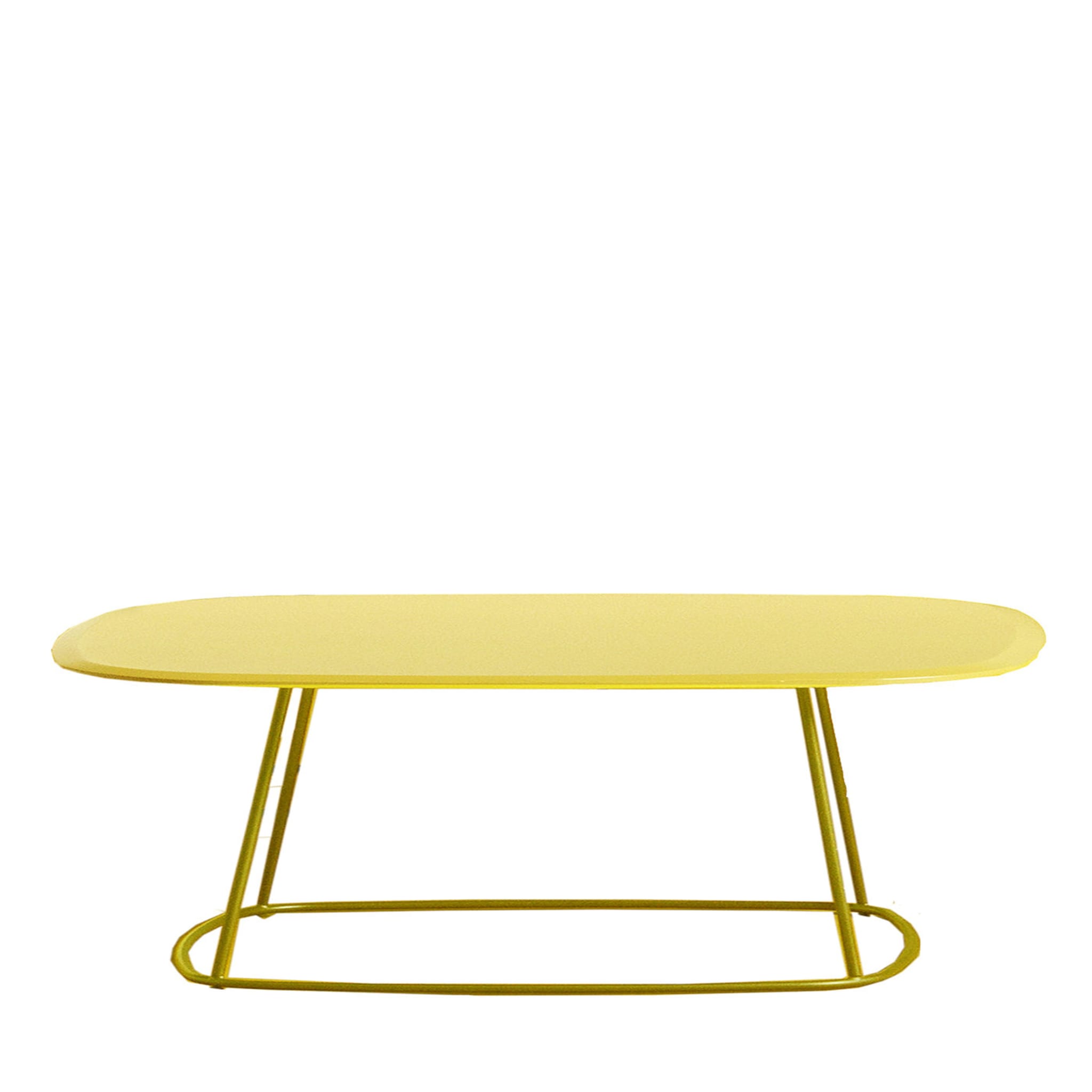 Freestyle Large Yellow Coffee Table by Angeletti Ruzza - Main view