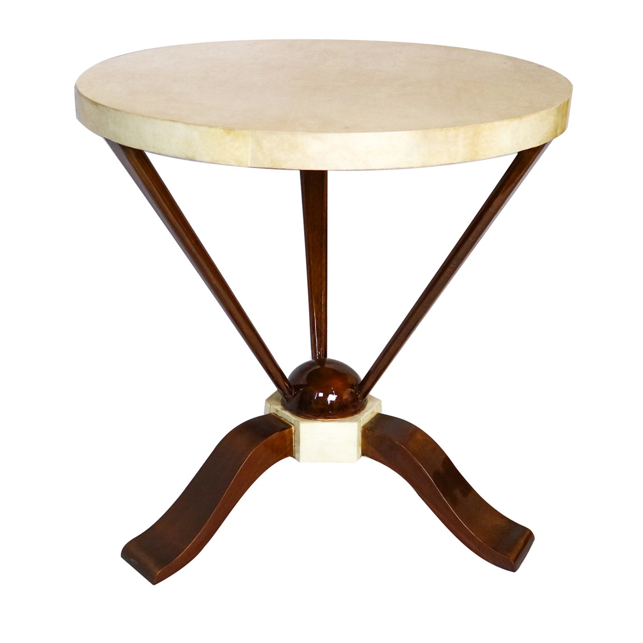 Parchment Round Side Table - Main view