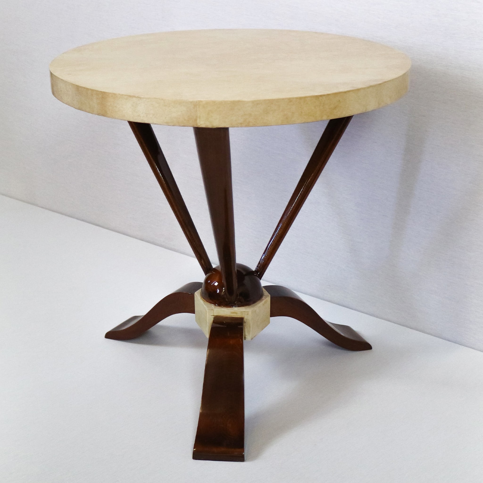 Parchment Round Side Table - Alternative view 2