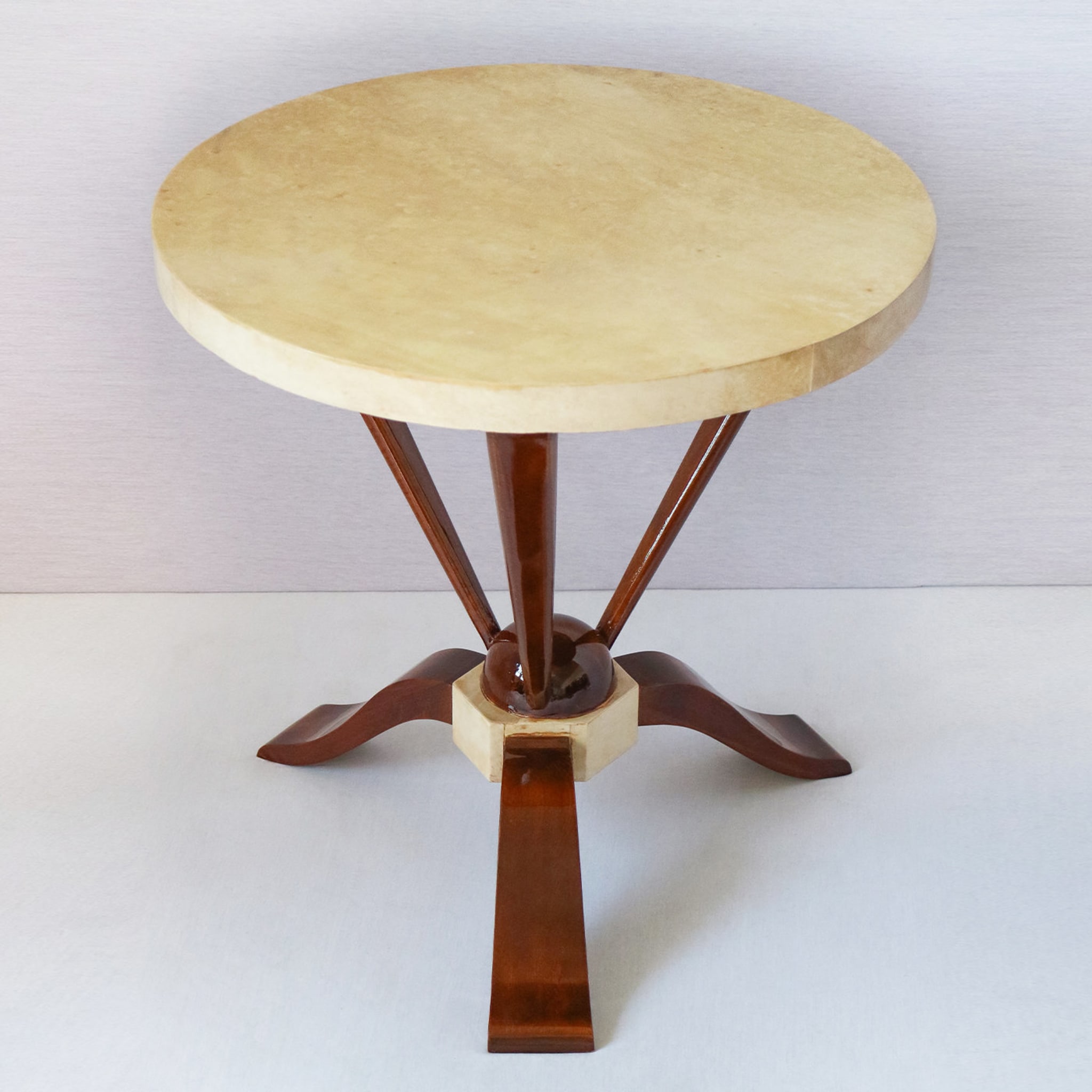 Parchment Round Side Table - Alternative view 3