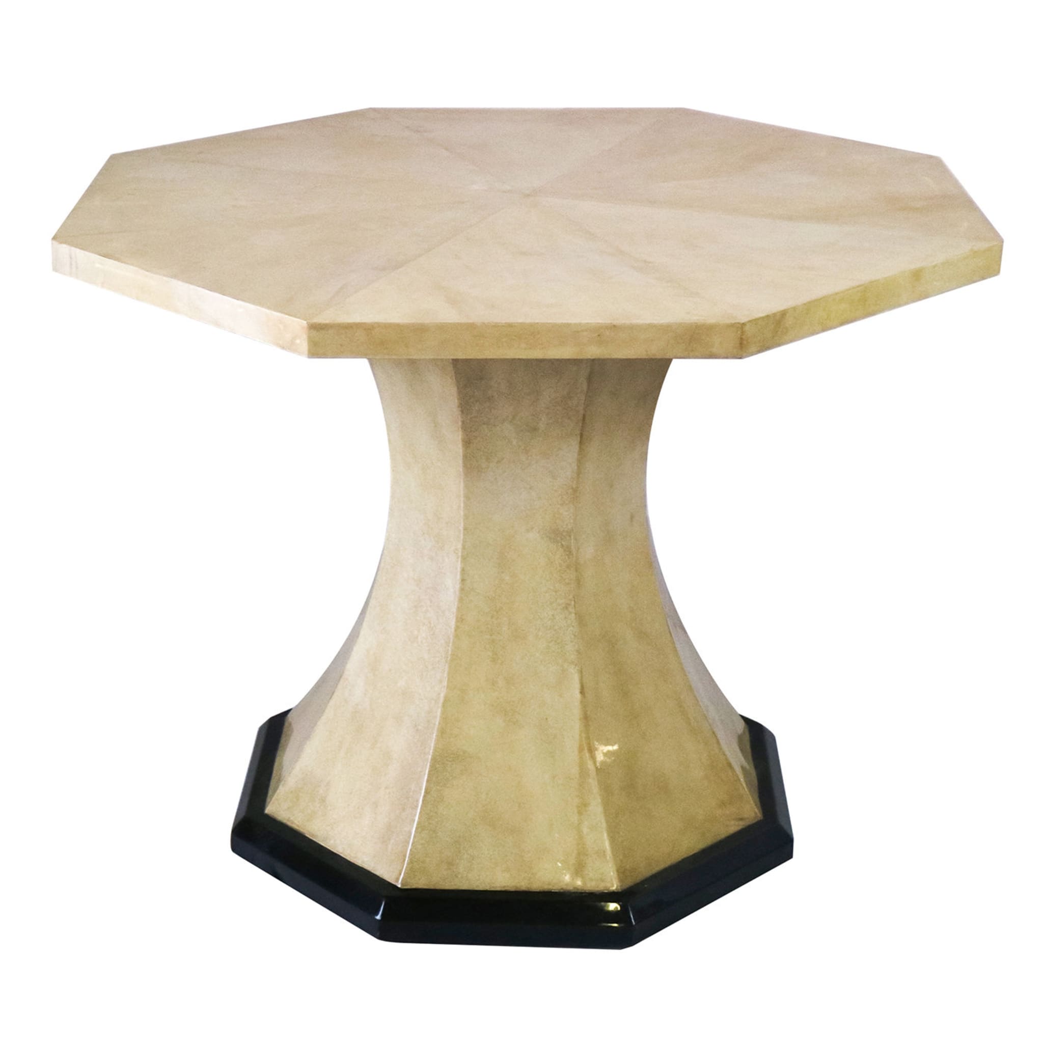 Parchment Hexagonal Dining Table - Main view