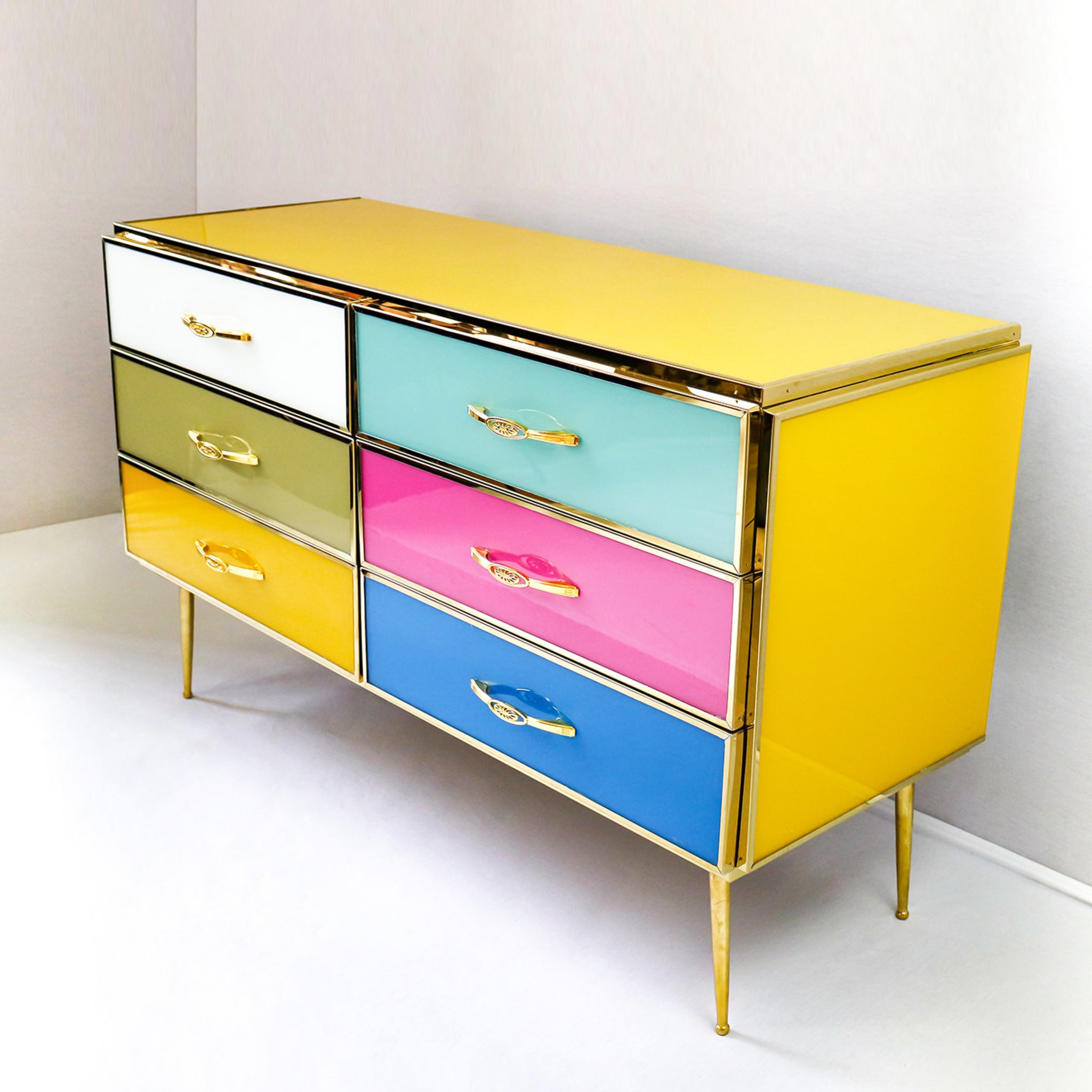 Multicolor Chest of Drawers - Alternative view 1