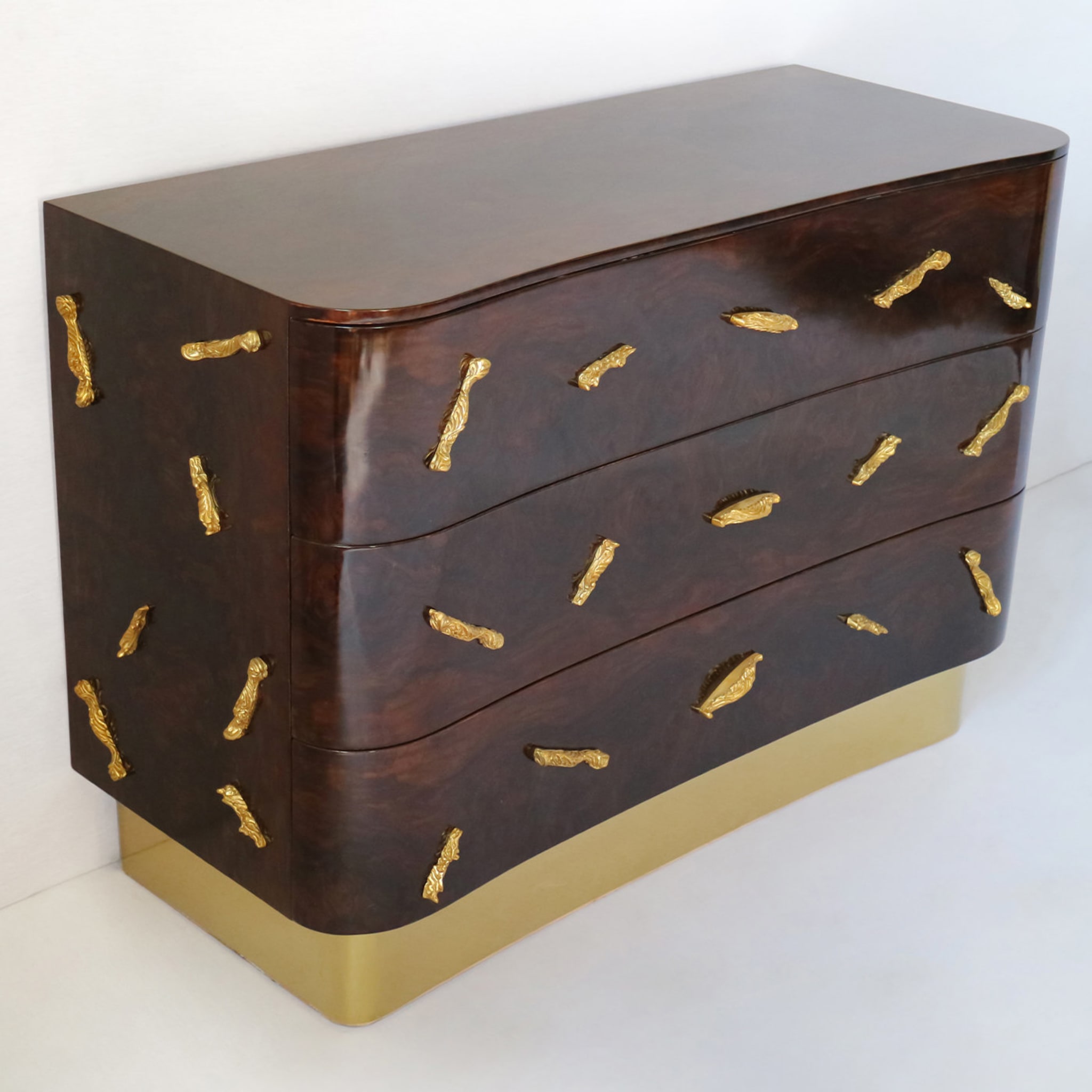 Mahogany Briar Root Chest of Drawers - Alternative view 3