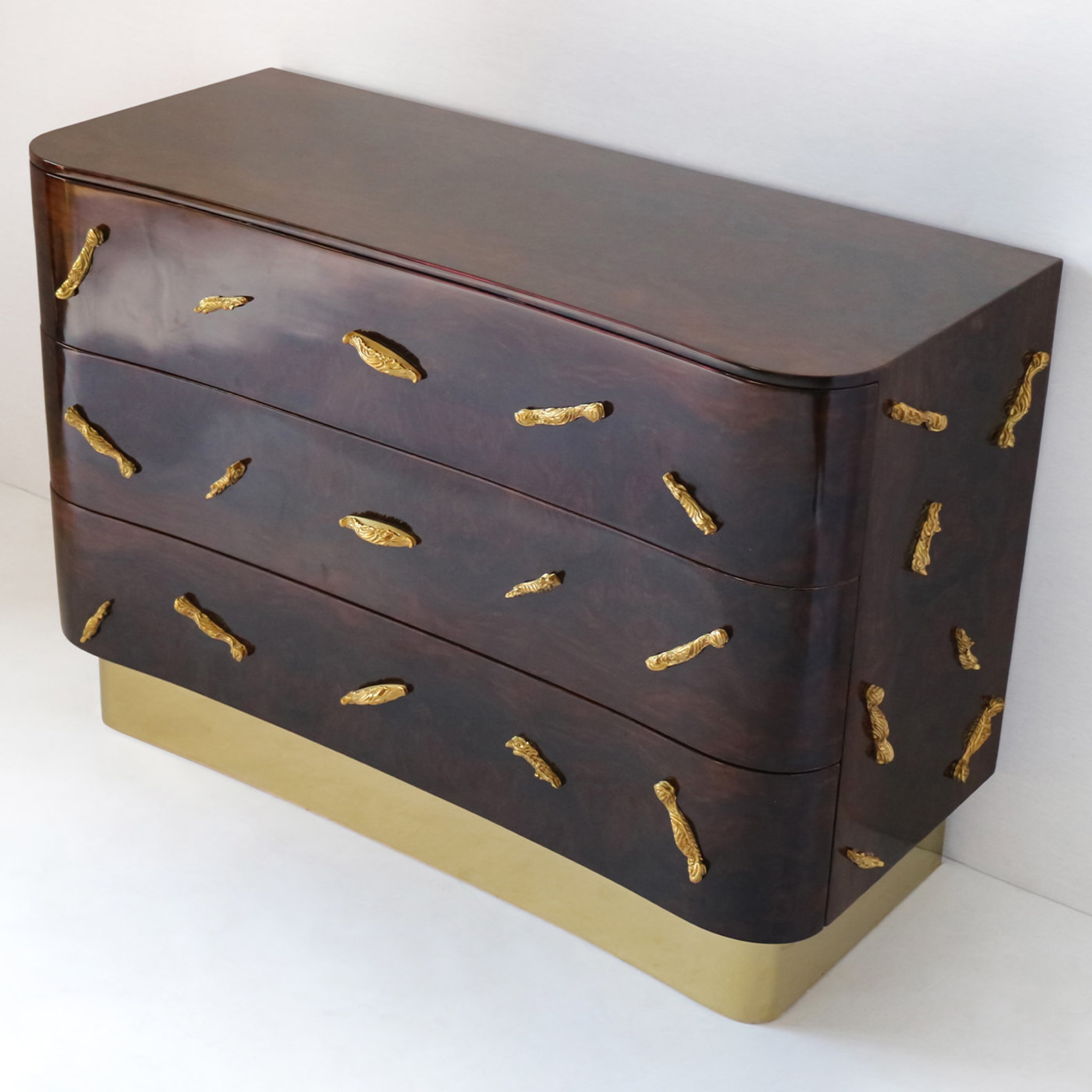 Mahogany Briar Root Chest of Drawers - Alternative view 4