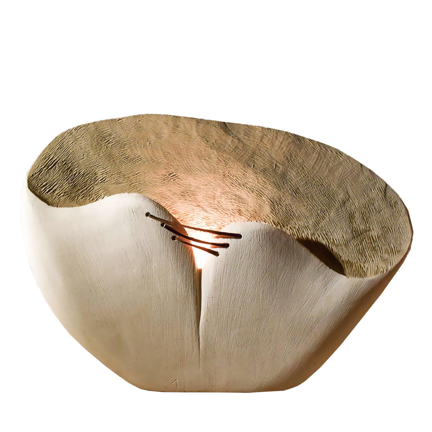 Polimaterica Table Lamp - Creazioni di Andrea Serra