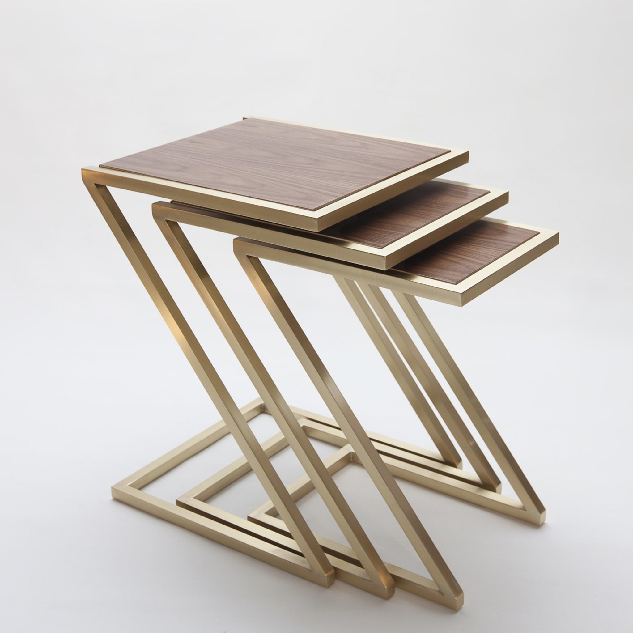 Zumm Zum Zu Wood Nesting Tables - Alternative view 1