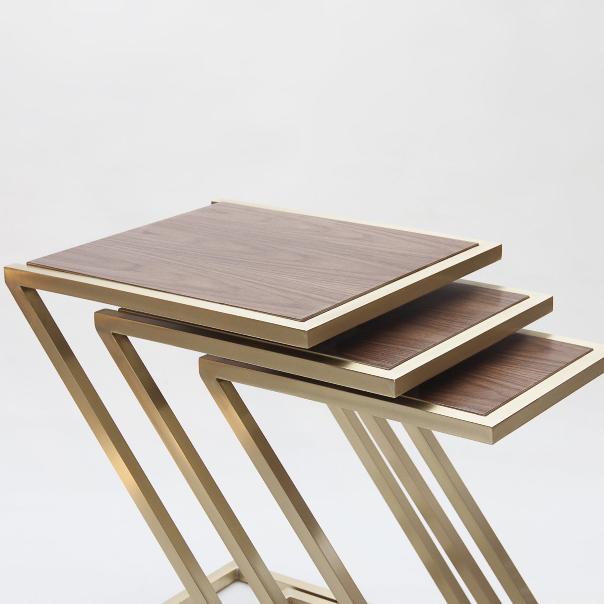 Zumm Zum Zu Wood Nesting Tables - Alternative view 2