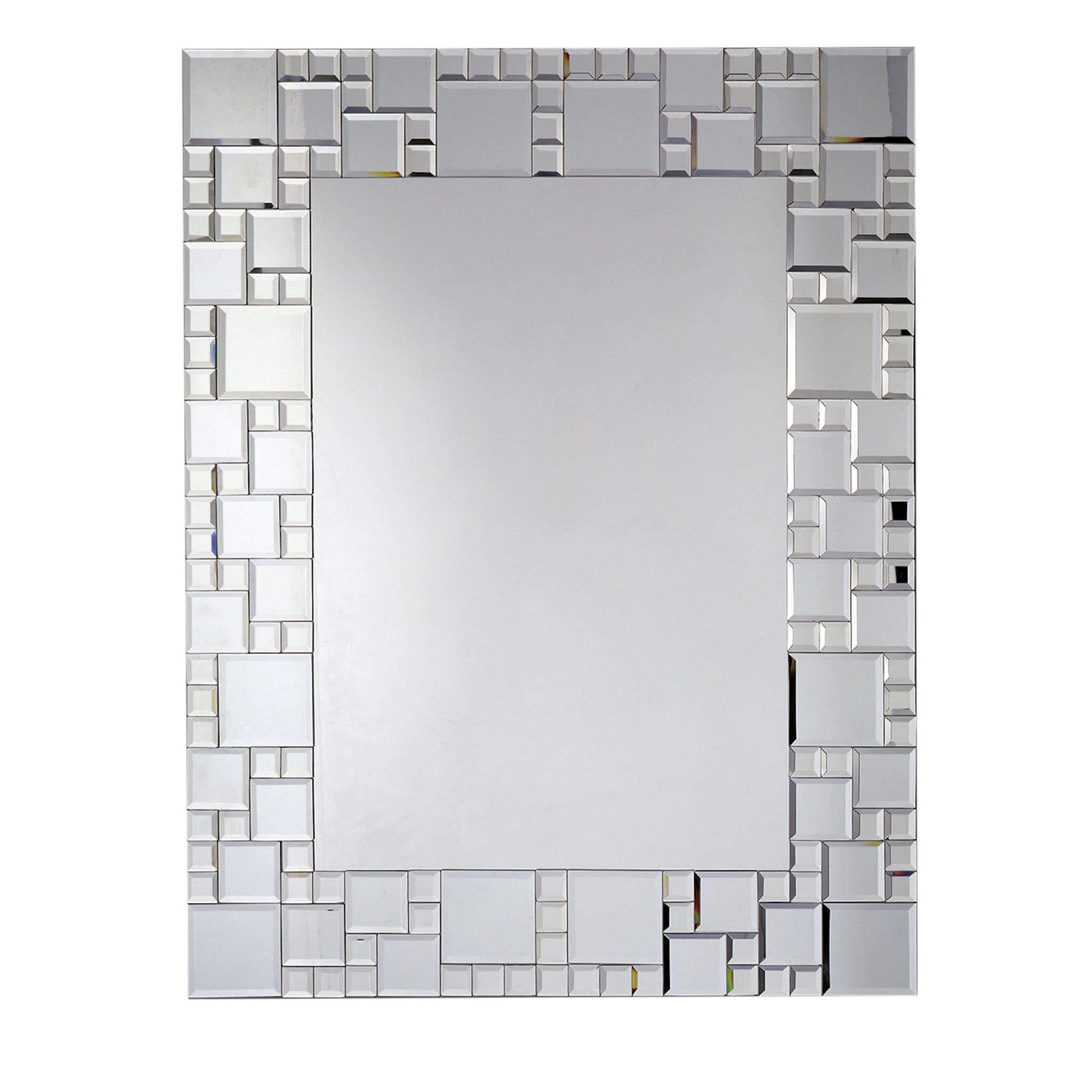 Specchio contemporaneo Quadrati - Vista principale