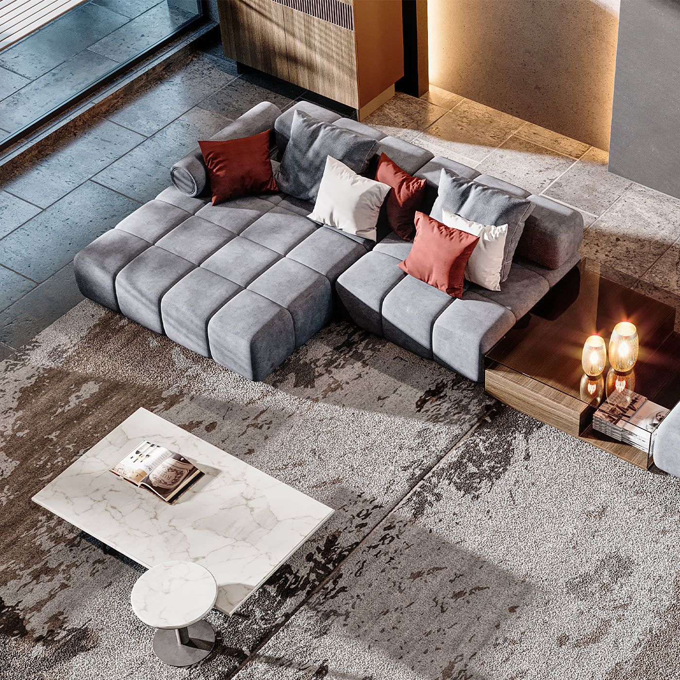 Chris Coffee Table SM Living Couture | Artemest