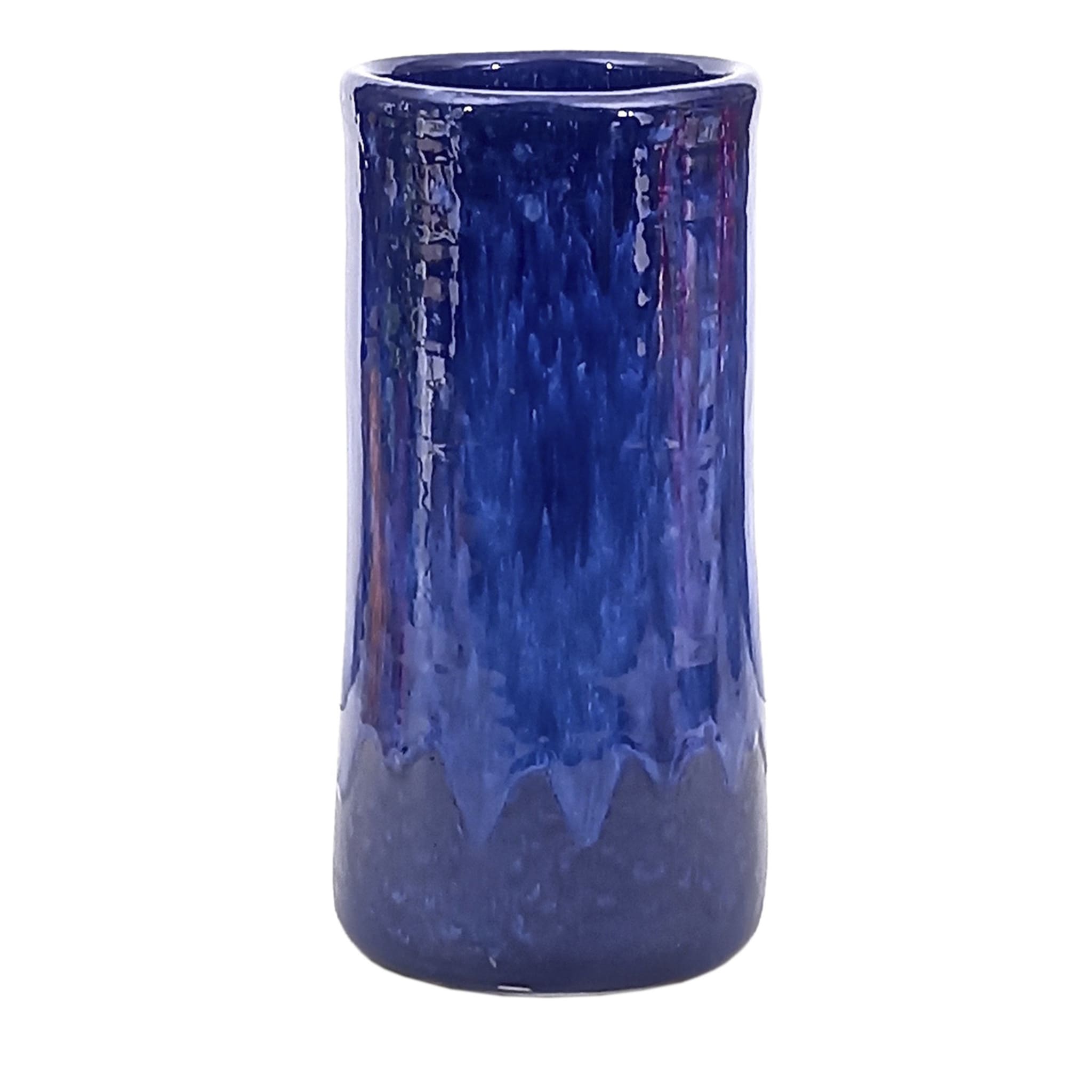Almost Blue Cylindrical Vase - Main view