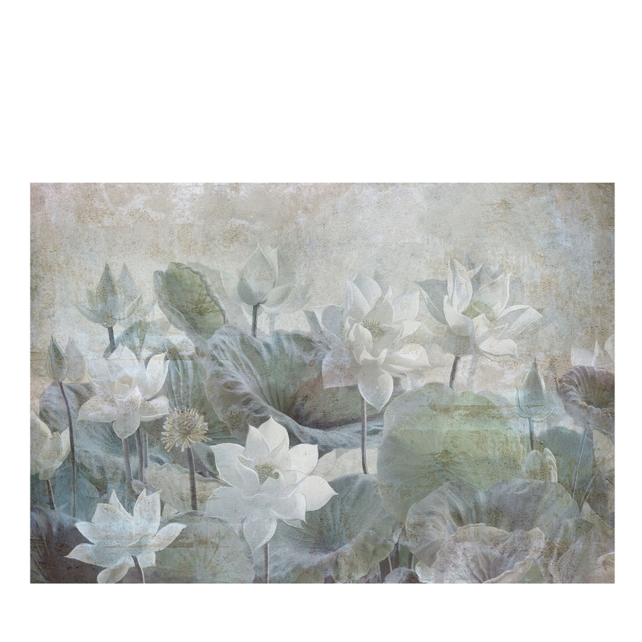 Papel pintado con textura de flores - Vista principal