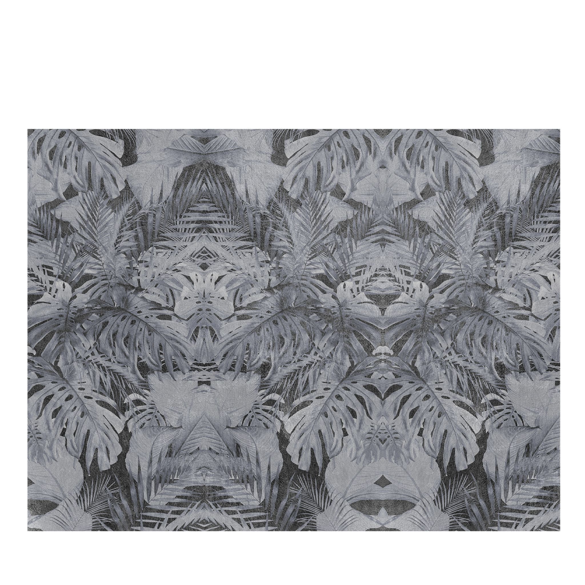 Papier peint texturé Monochrome Exotic Leaves - Vue principale